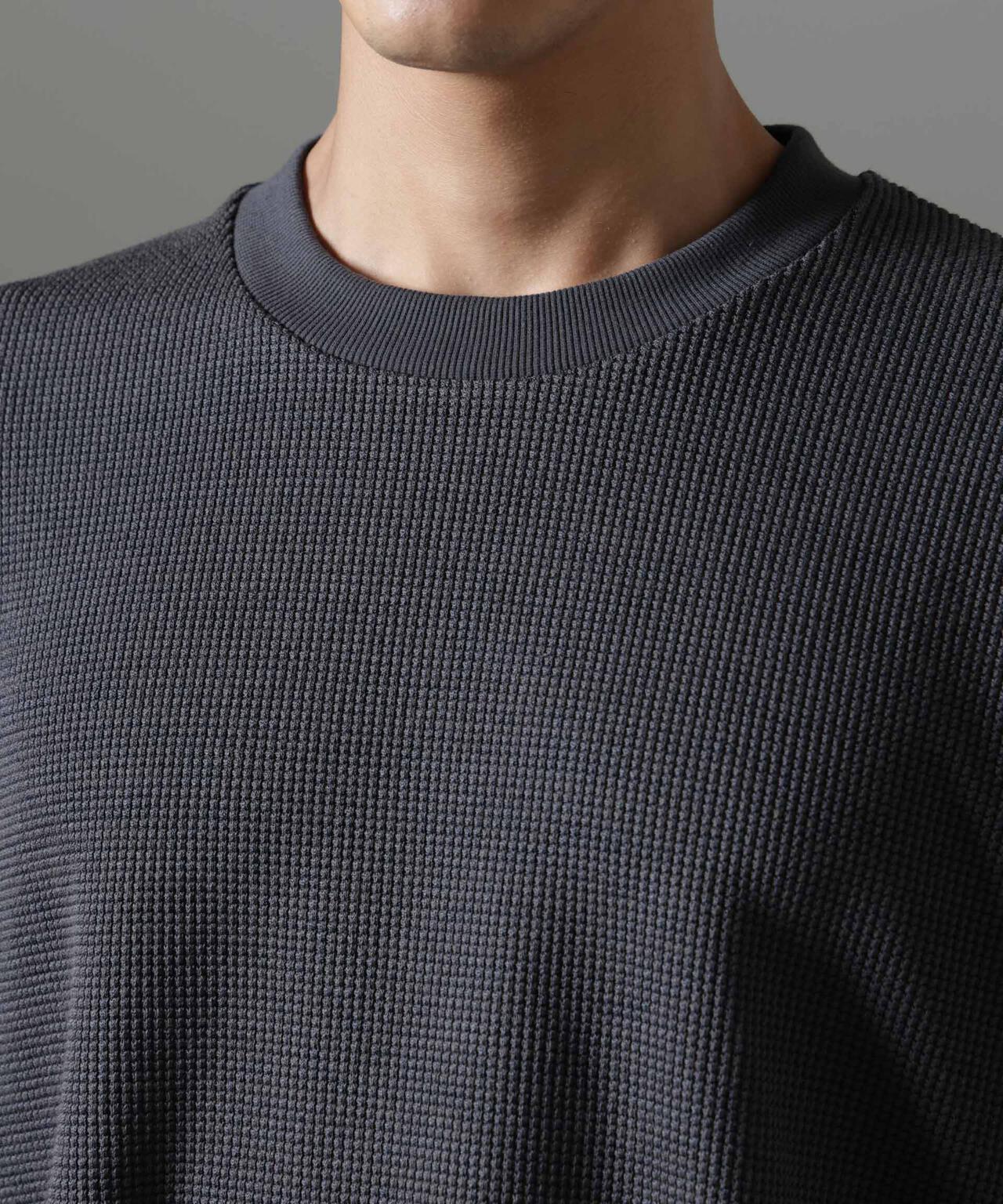 SUPPLIER ロングスリーブTシャツ ダークグレー ロングスリーブ ダーク CORDURA®︎ バイカーロングT
