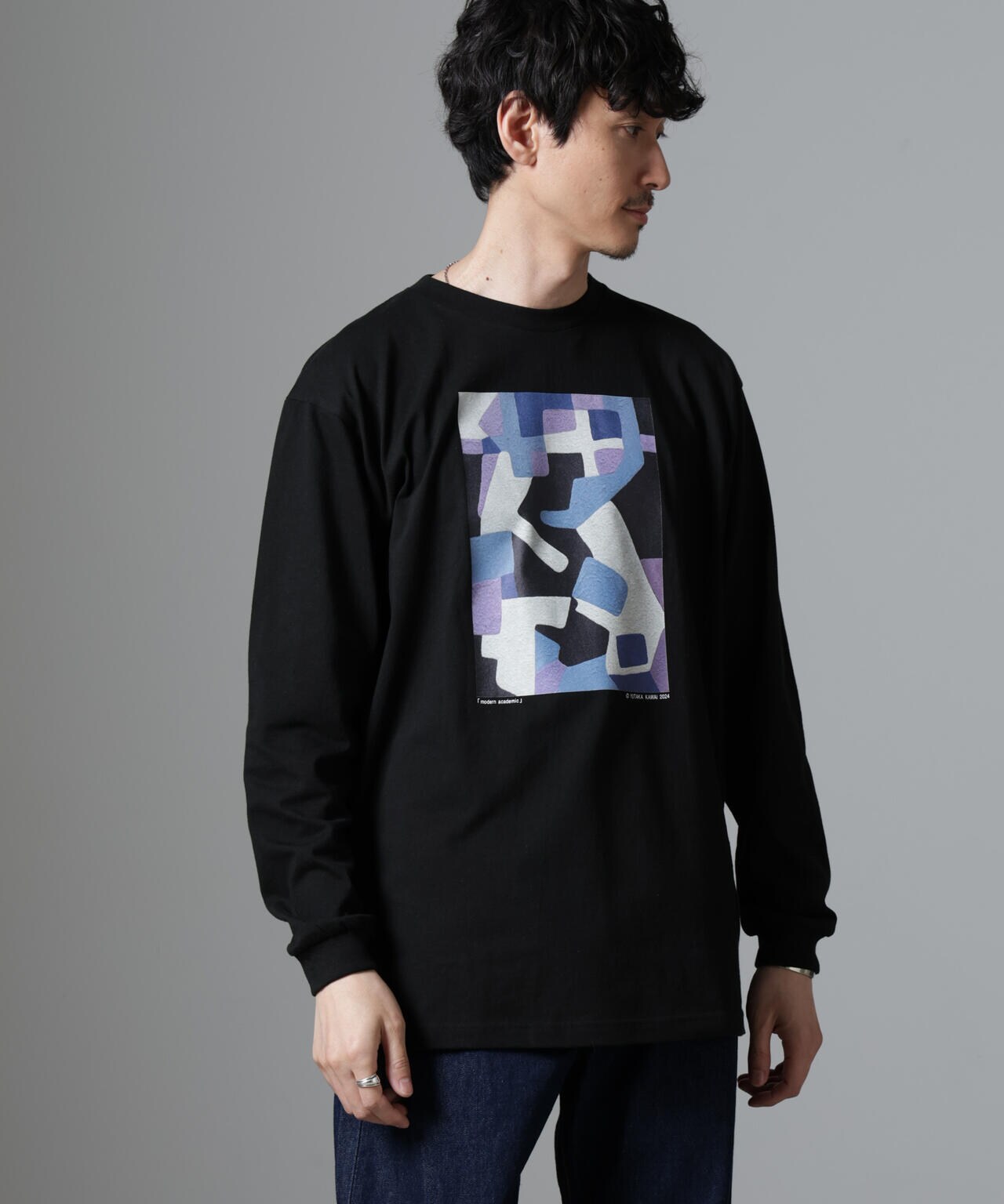 「着るアート」YUTAKA KAWAI ロングスリーブTEE 6684223240