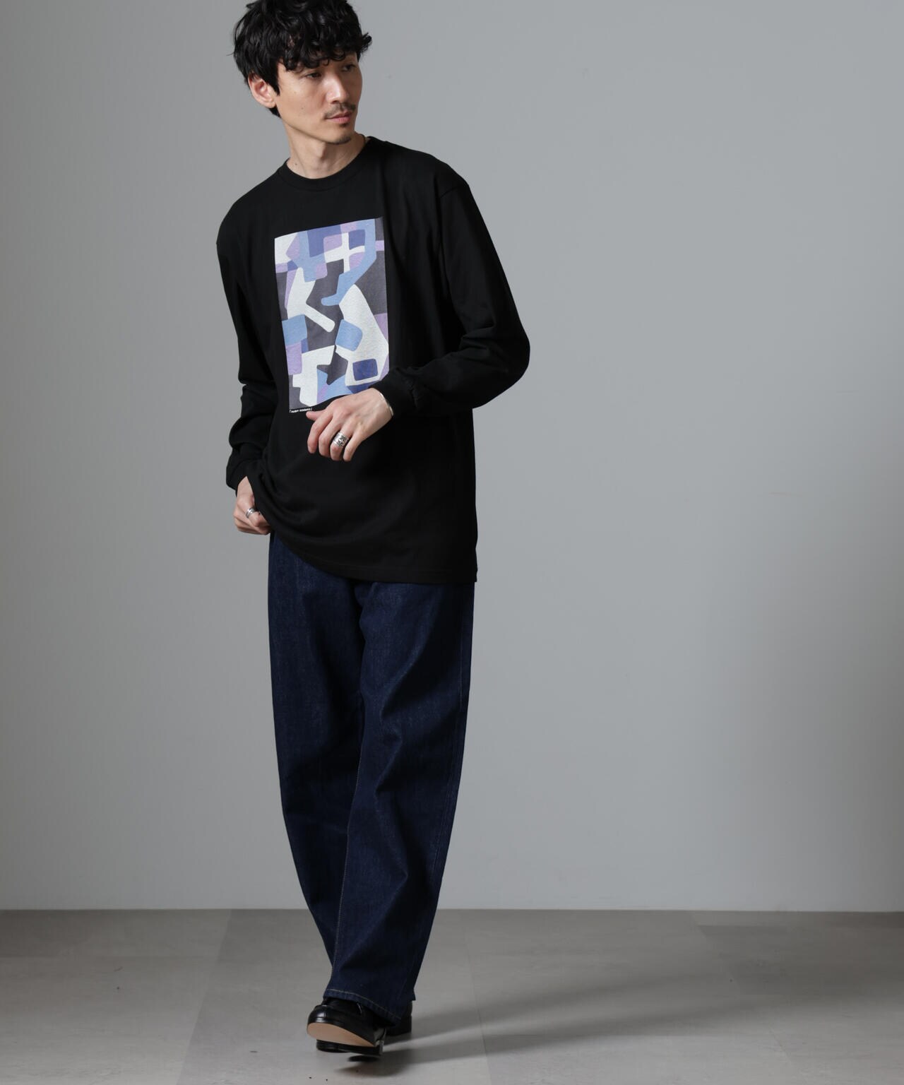 「着るアート」YUTAKA KAWAI ロングスリーブTEE 6684223240