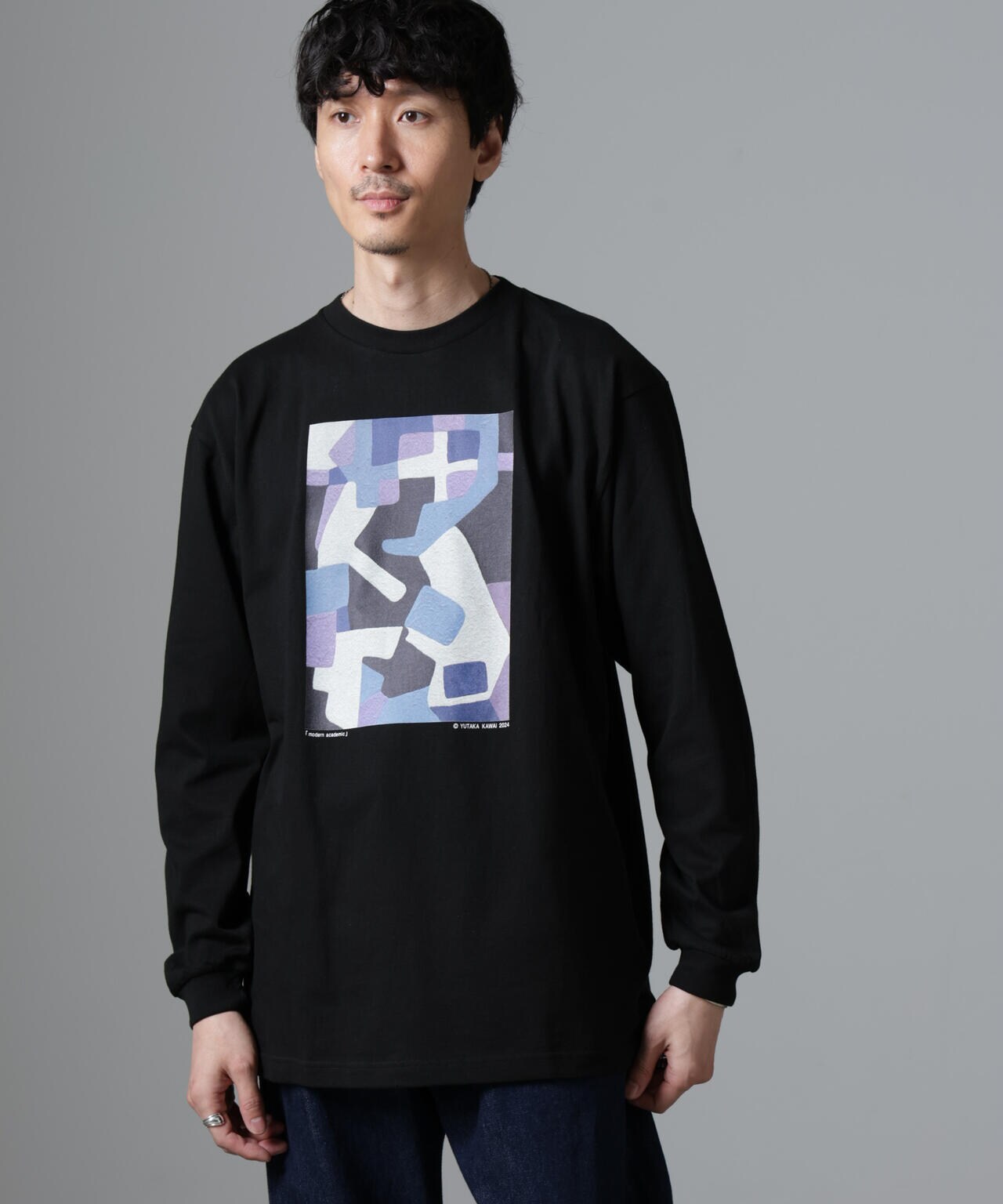 「着るアート」YUTAKA KAWAI ロングスリーブTEE 6684223240