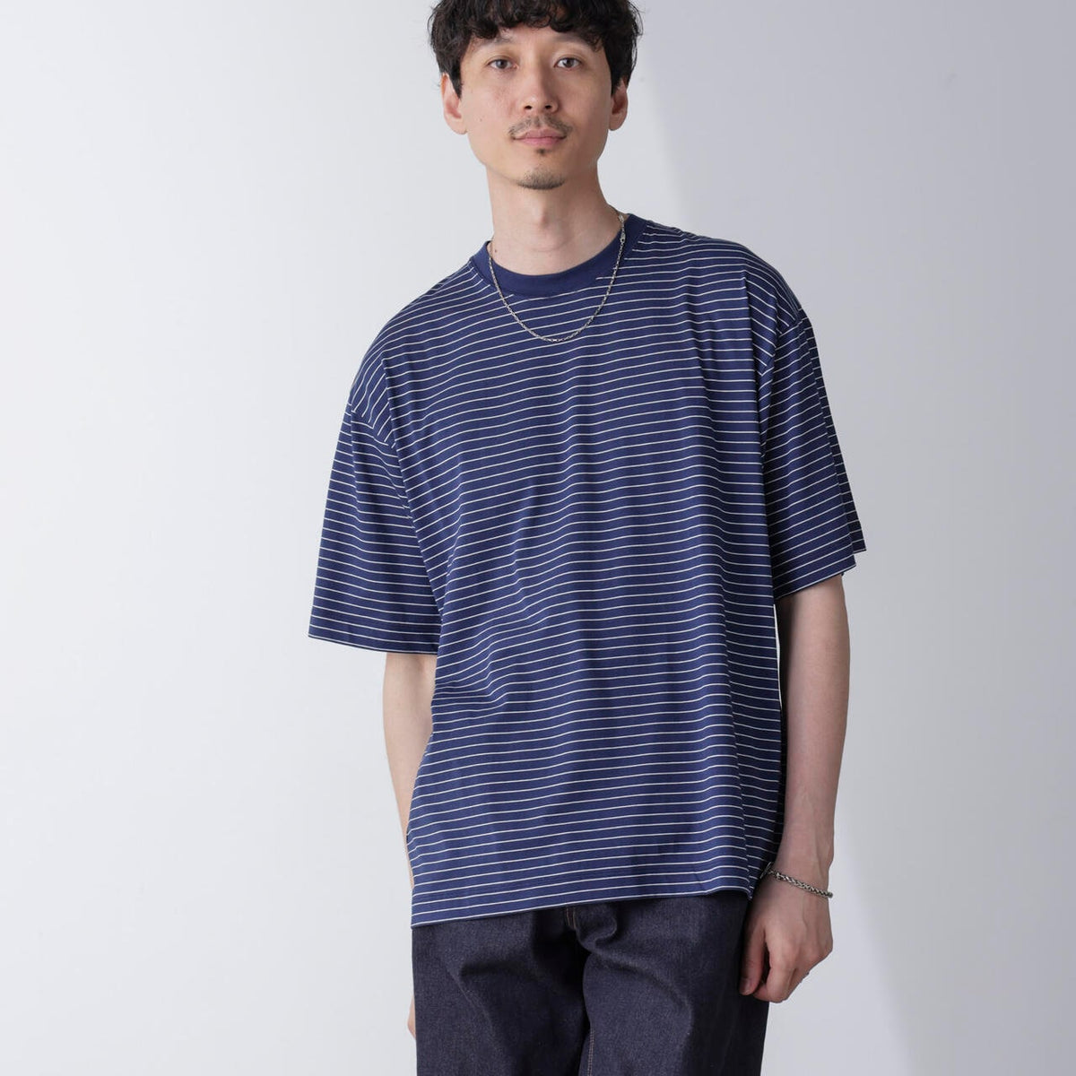 nagonstans ボーダーTシャツ　M border t－shirt（470IA180－0071