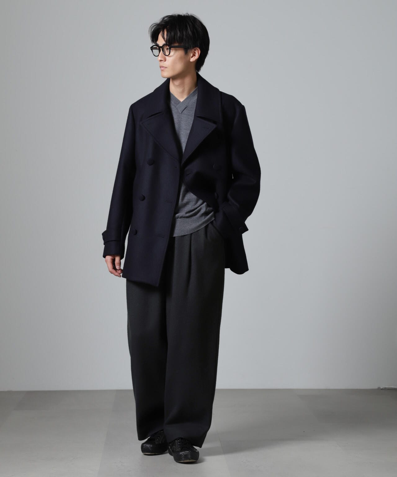 size2 Askyy アスキー ナポレオン トラウザー パンツ size2 Askyy アスキー ナポレオン トラウザー パンツ シアン