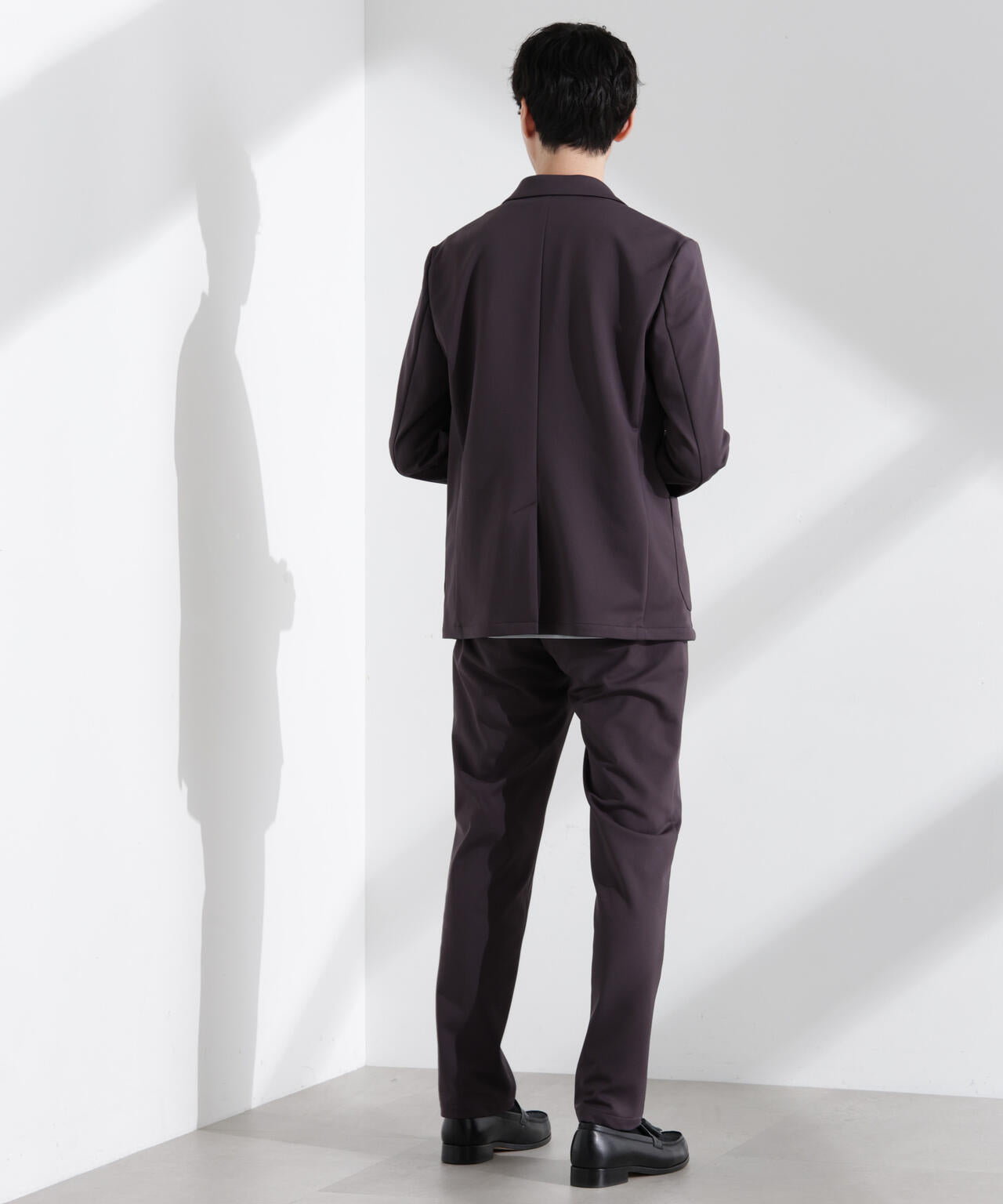 N JACKET BASIC」TEXBRID(R)ポンチストレッチジャケット