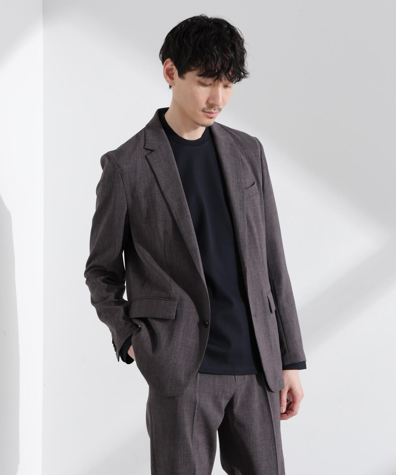 大人気シリーズ】「Damerino」ドビー クロスストレッチ セットアップ