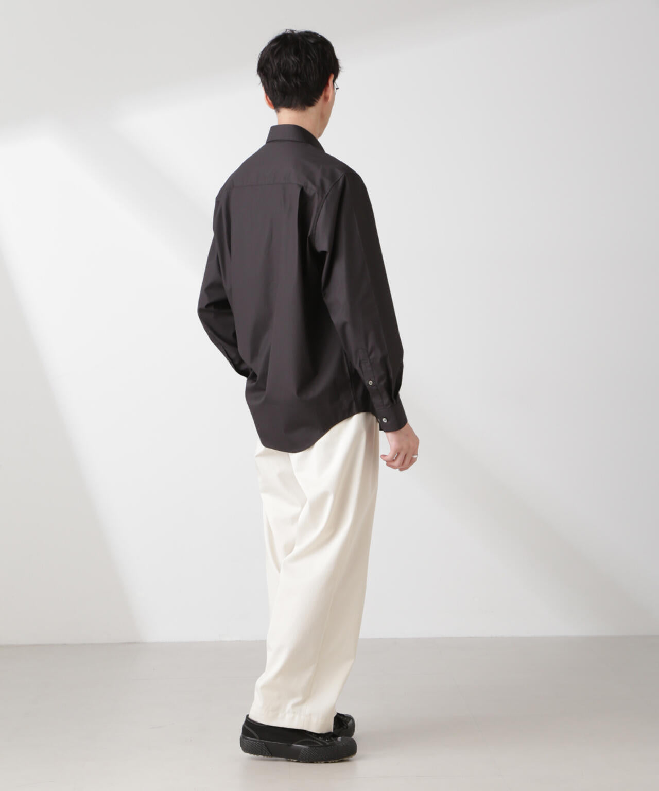 ESTENEIGE(R) レギュラーカラーシャツ 長袖/接触冷感 6685120225