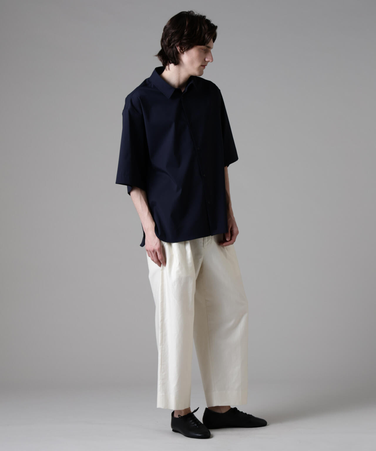 「ASSEMBLANC」オーバーサイズウォッシャブルW/Tシャツ 6685121226