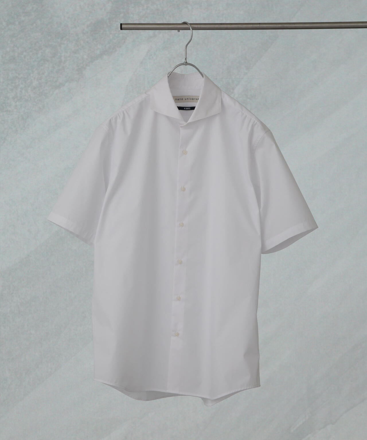 「N shirt」 速乾 ホリゾンタルカラーシャツ半袖 6685121231