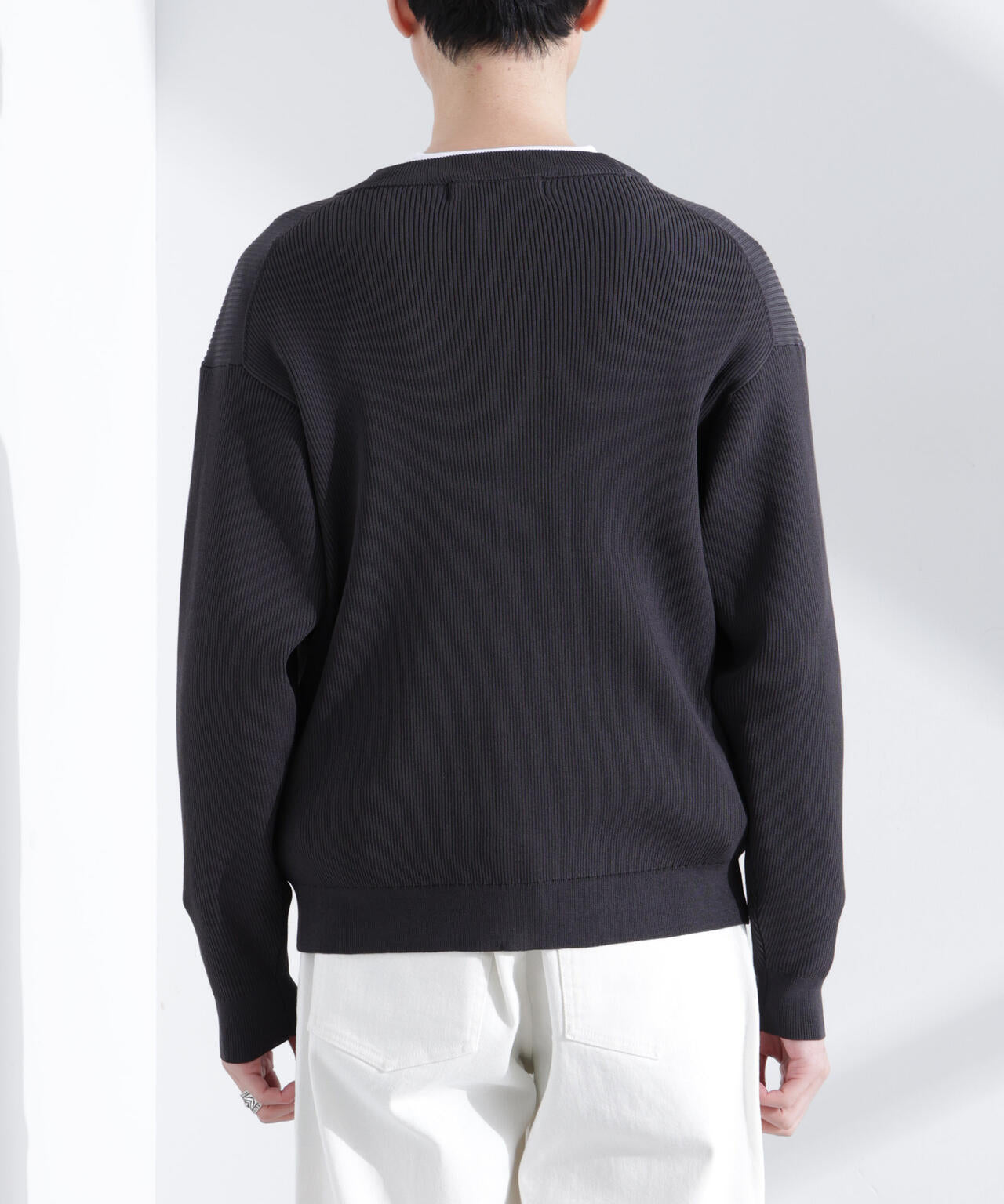 リブカーディガン新品 B.C STOCK｜モールリブカーディガン | Rakuten Fashion(楽天