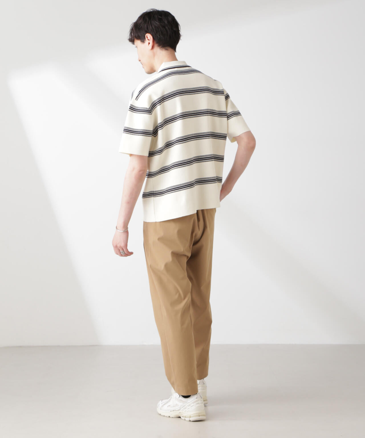 yori ミラノリブボーダーショートニット ミラノリブボーダーショートニット【2025SP】 | all item| yori
