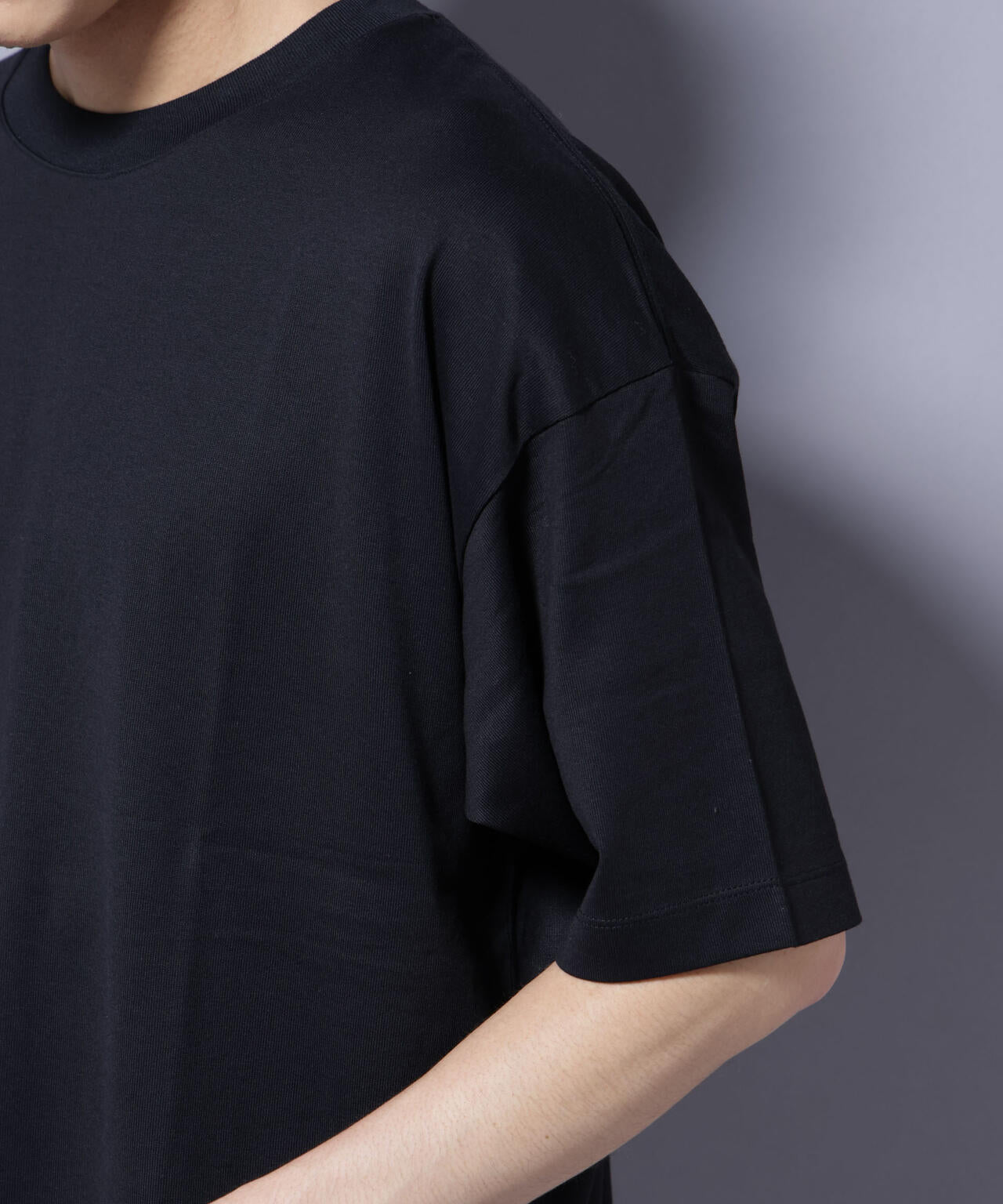 Anti Soaked(R)  汗染み防止 クルーネック ビッグシルエットTシャツ 6685124203