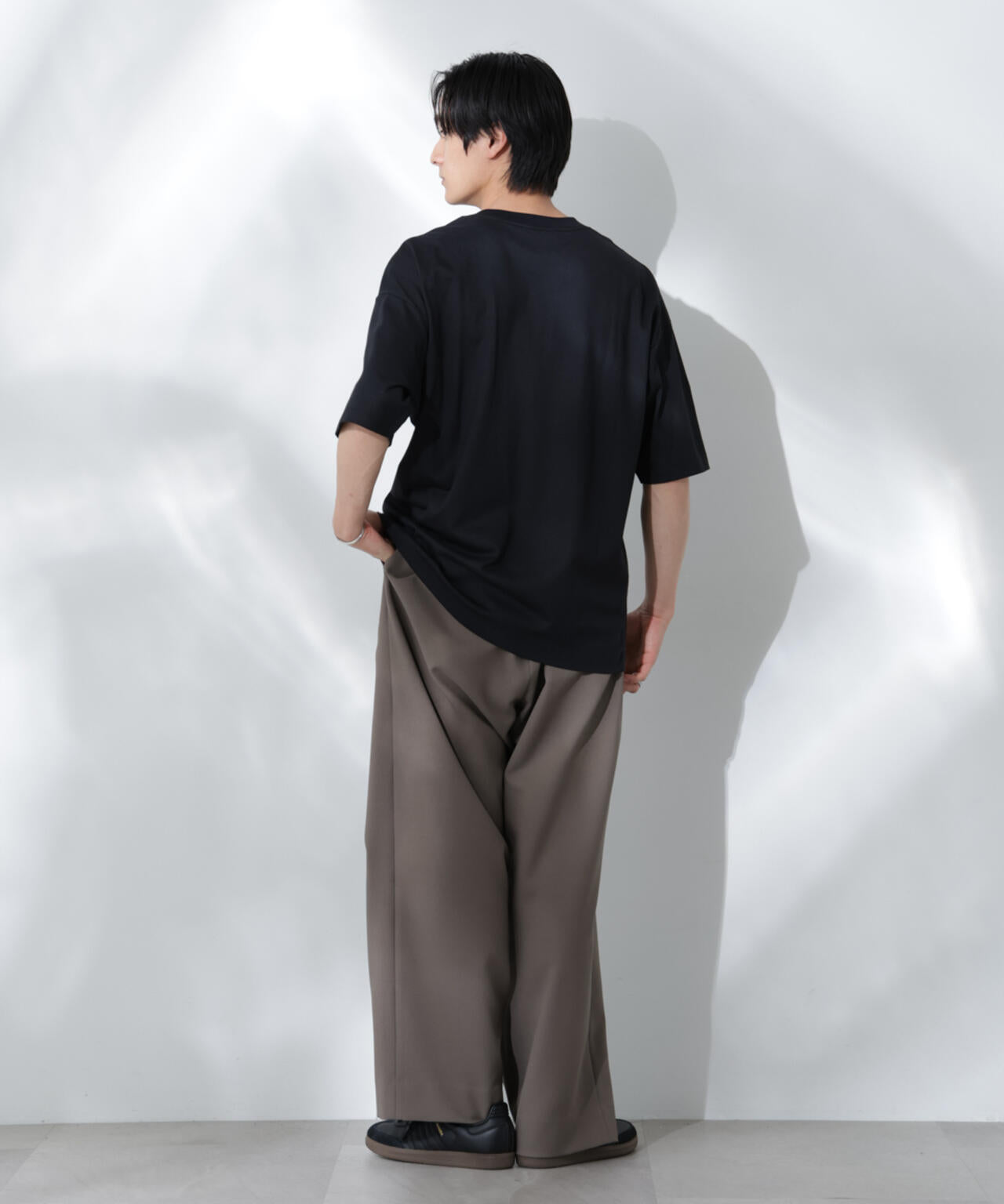 Anti Soaked(R)  汗染み防止 クルーネック ビッグシルエットTシャツ 6685124203