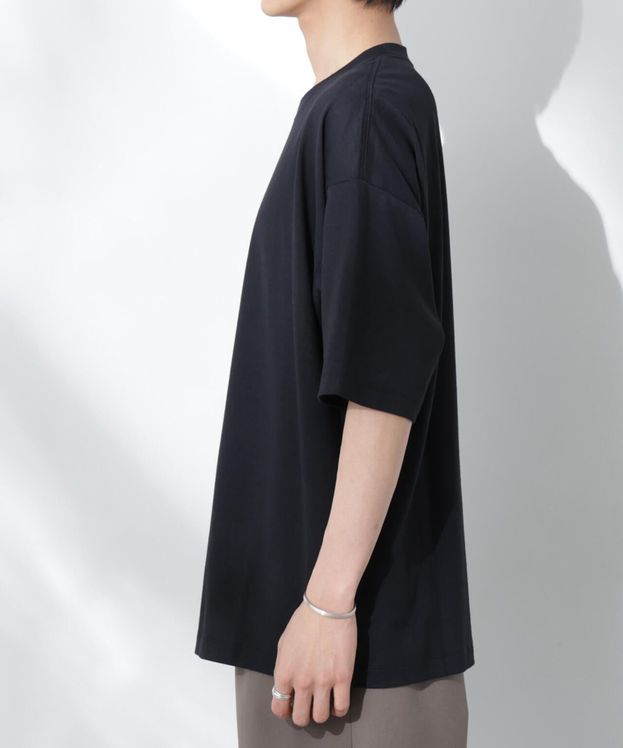 Anti Soaked(R)  汗染み防止 クルーネック ビッグシルエットTシャツ 6685124203
