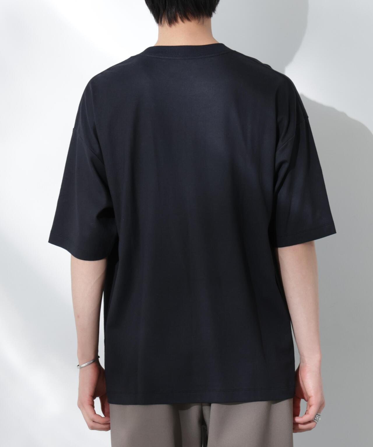 Anti Soaked(R)  汗染み防止 クルーネック ビッグシルエットTシャツ 6685124203