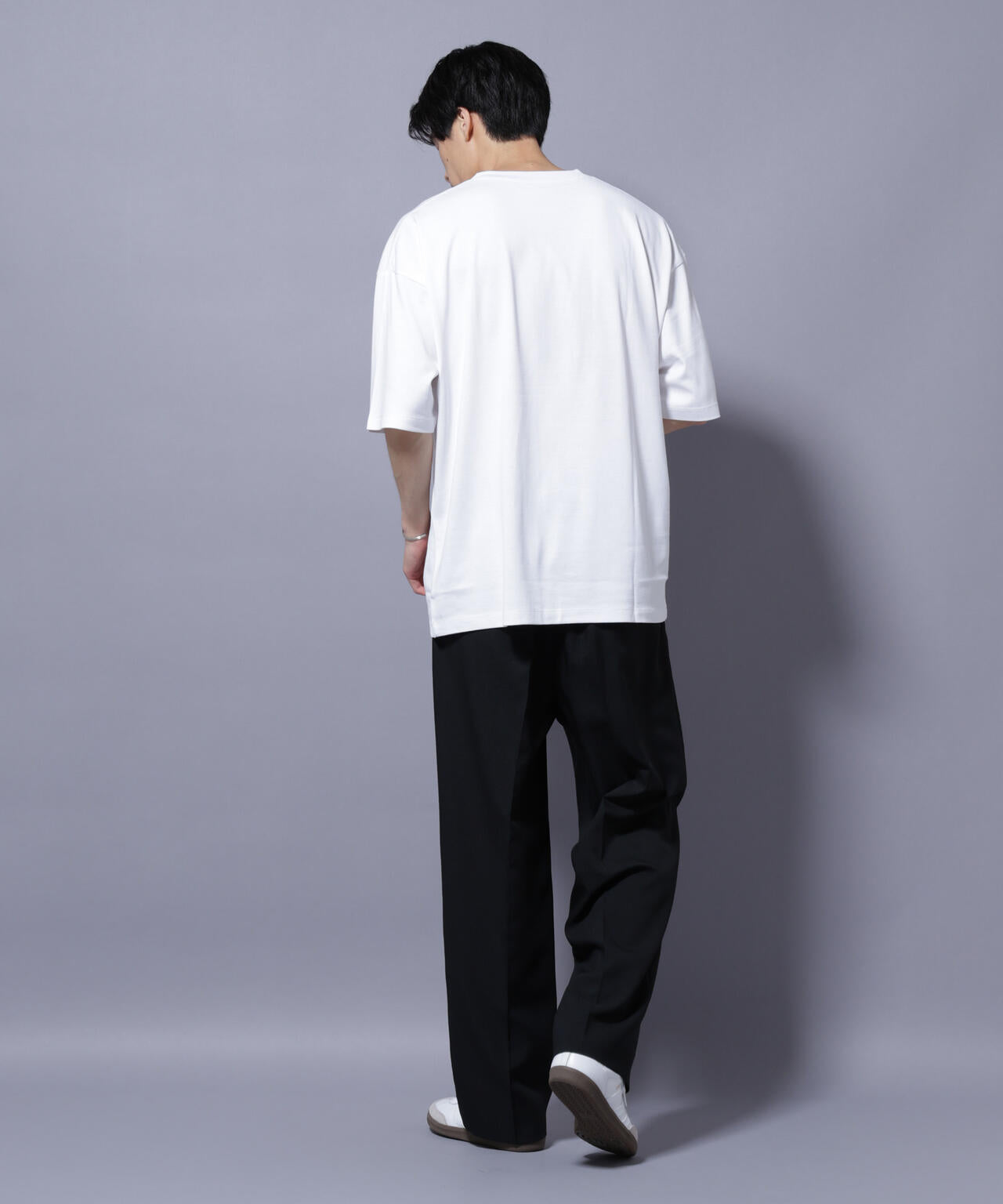 Anti Soaked(R)  汗染み防止 クルーネック ビッグシルエットTシャツ 6685124203