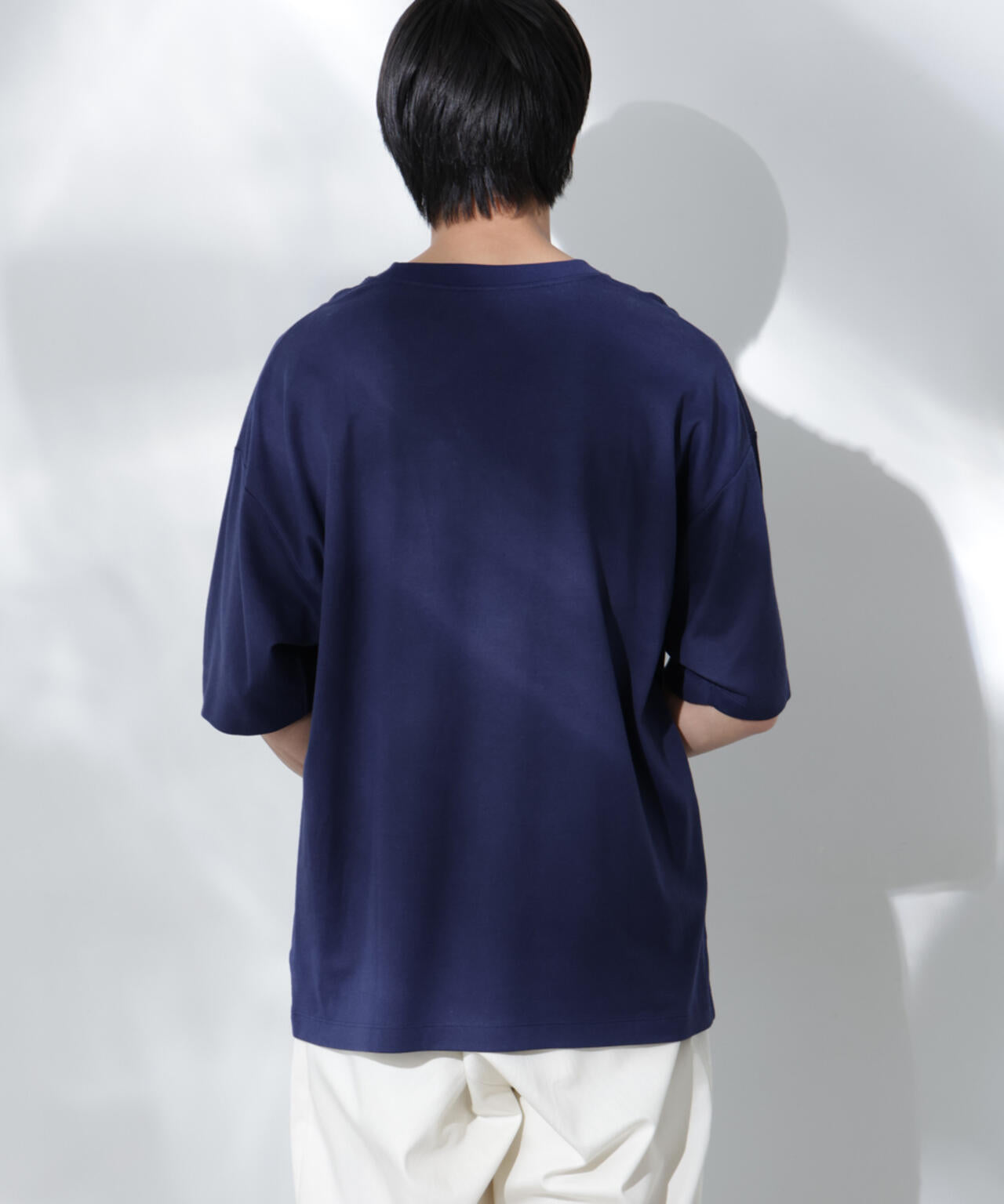 Anti Soaked(R)  汗染み防止 クルーネック ビッグシルエットTシャツ 6685124203