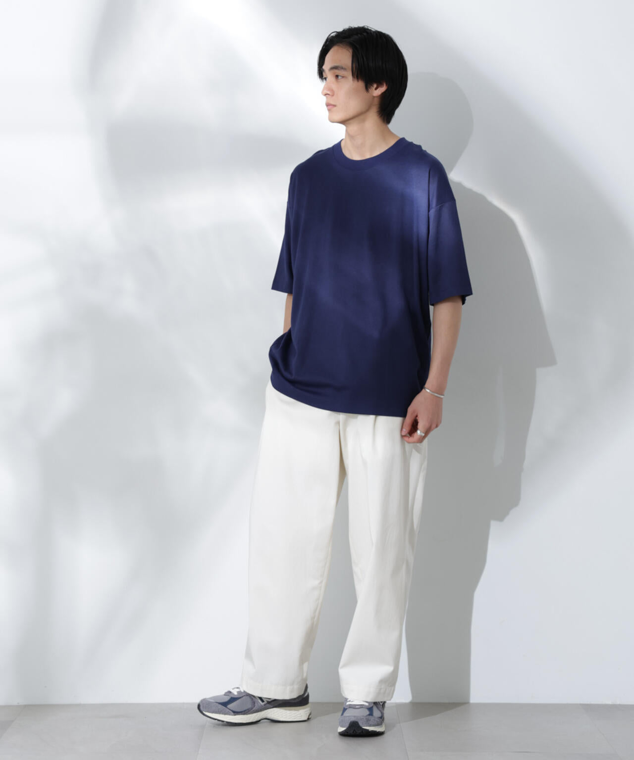 Anti Soaked(R)  汗染み防止 クルーネック ビッグシルエットTシャツ 6685124203