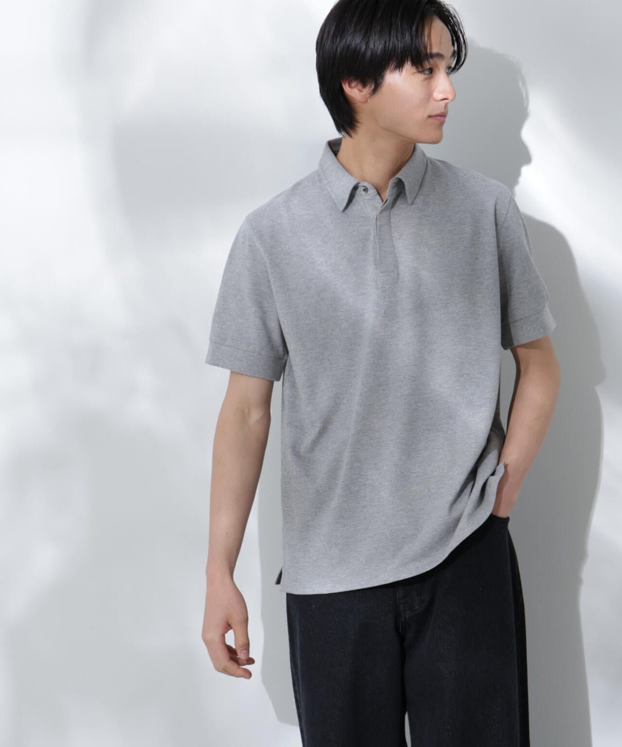 Anti Soaked(R) 汗染み防止 比翼ポロシャツ Anti Soaked(R) 汗染み防止 比翼 ポロシャツ