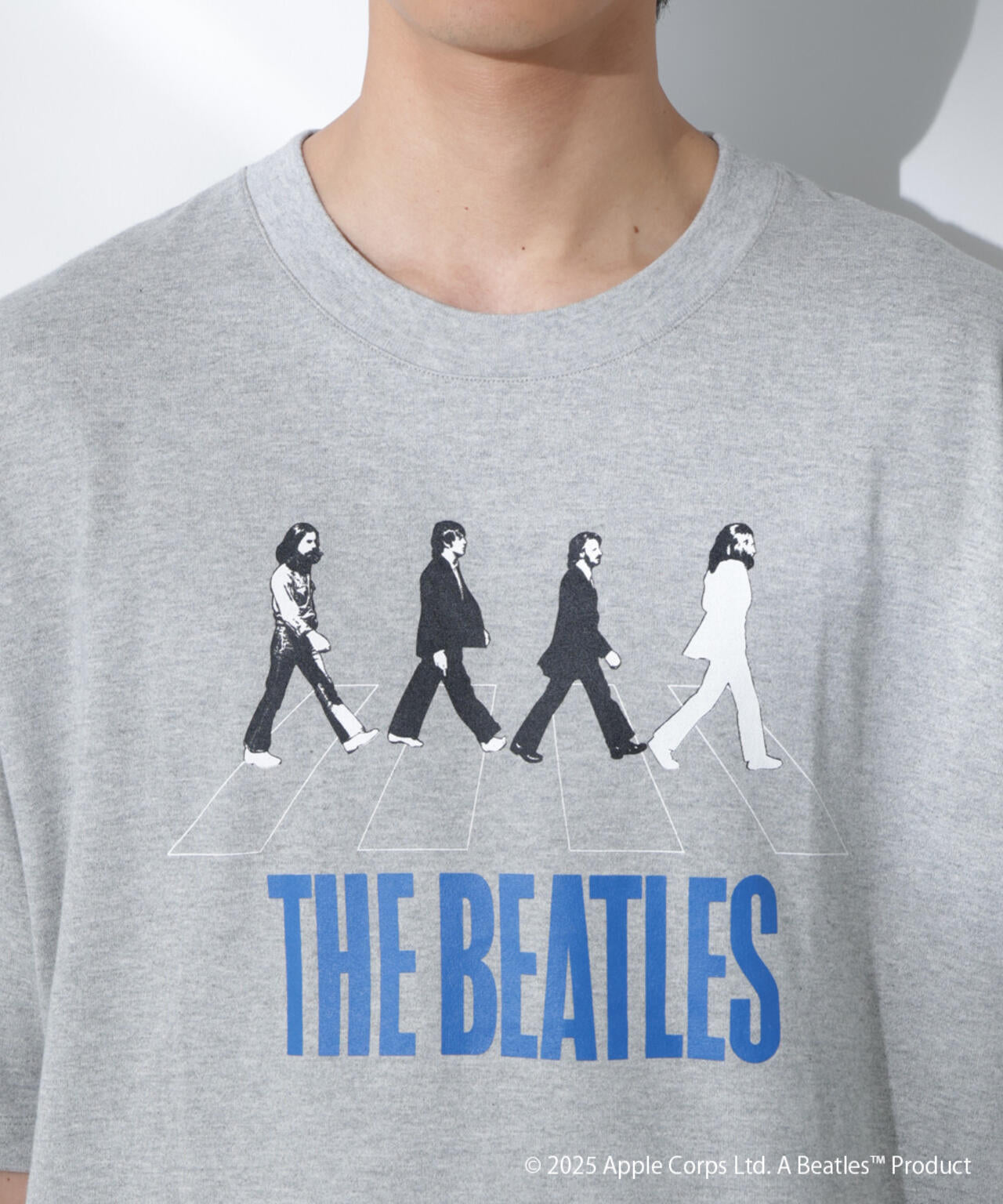 Anti Soaked(R) × BEATLES ABBEY ROAD 汗染み防止 Tシャツ