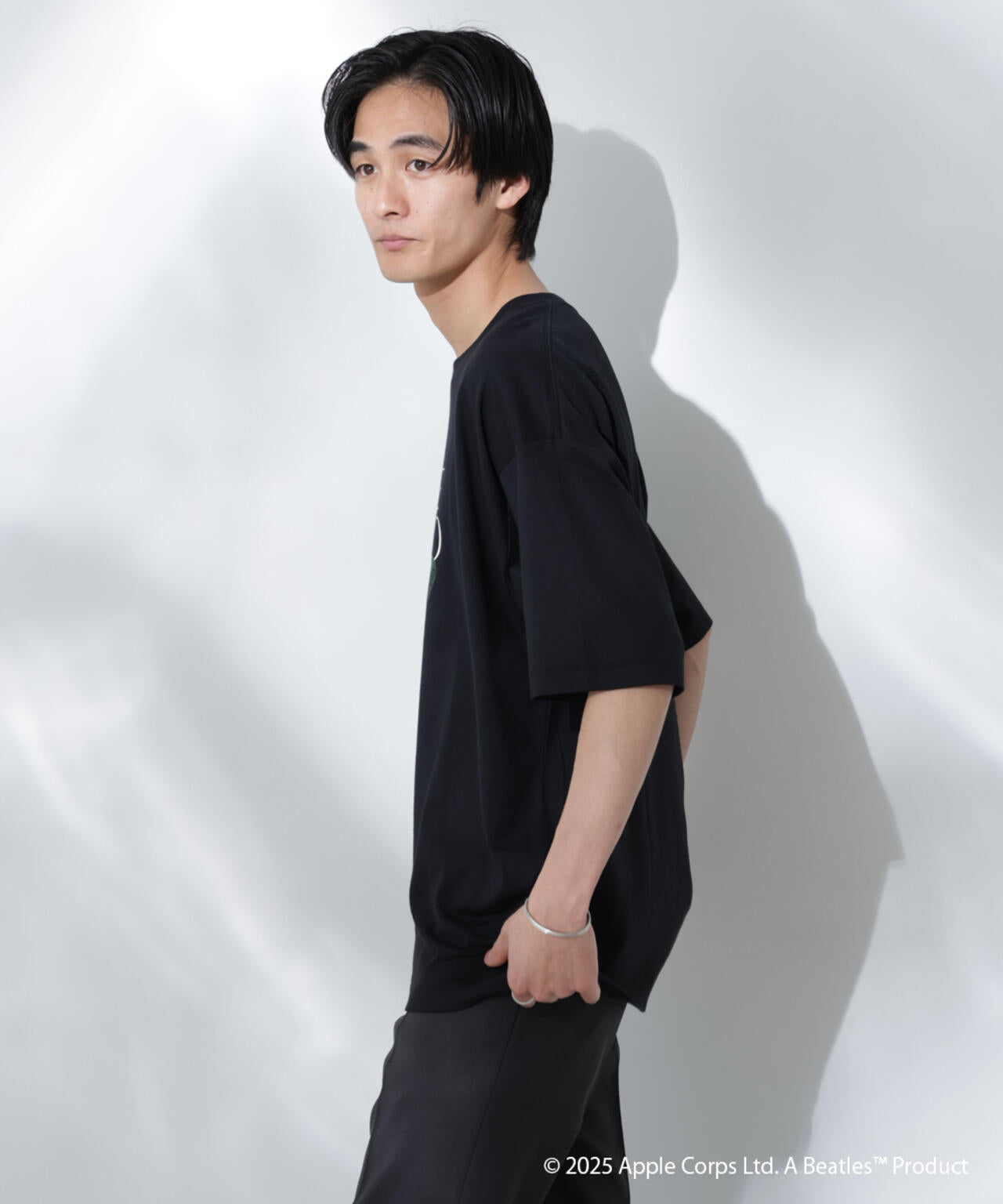 Anti Soaked(R)×BEATLES LOVE ME DO汗染み防止Tシャツ Anti Soaked(R) × BEATLES LOVE ME DO 汗染み防止 Tシャツ
