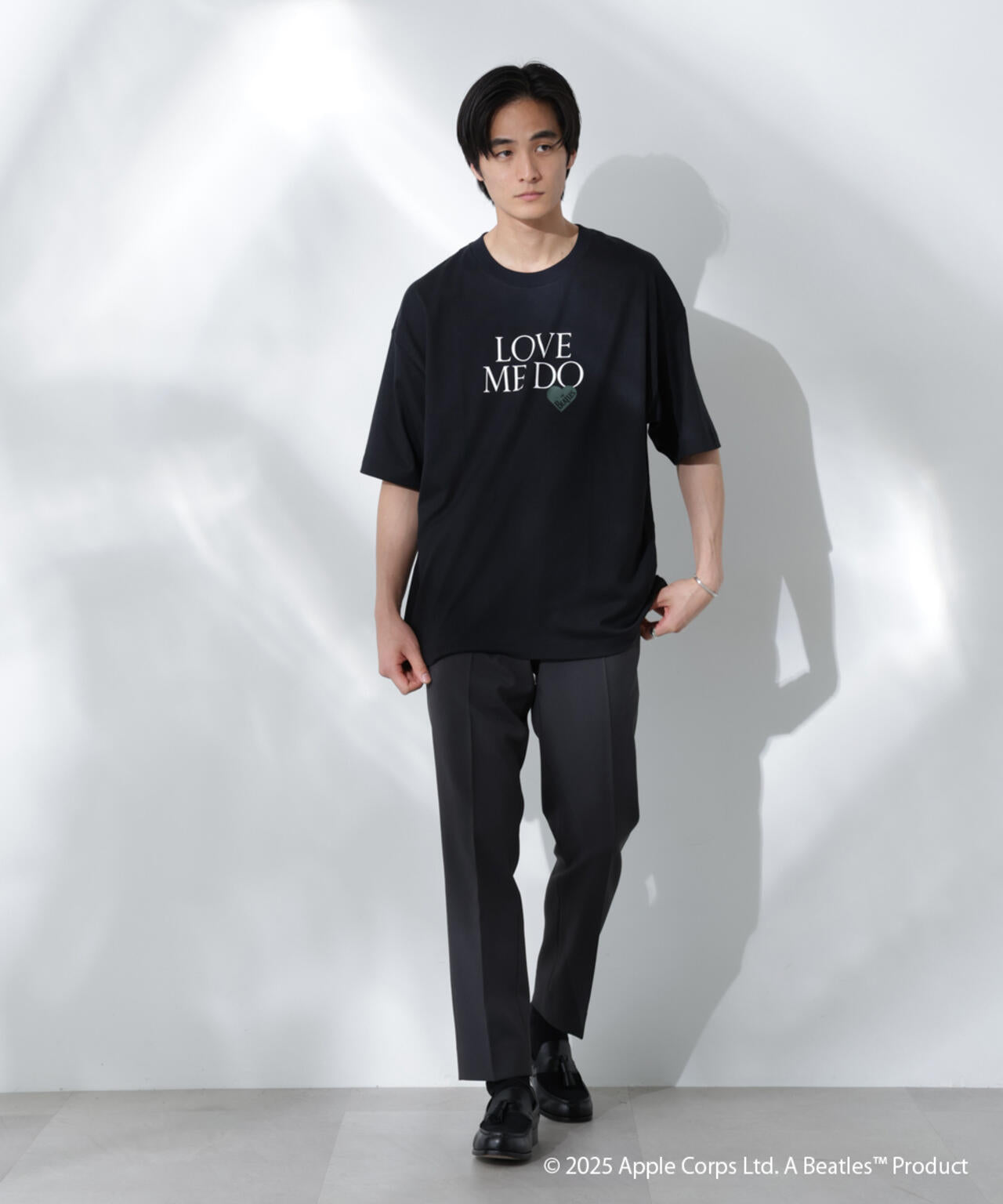 【日本未流通】The Beatles love me do Tシャツ M 水色 日本未流通】The Beatles love me do Tシャツ M 水色 Now and