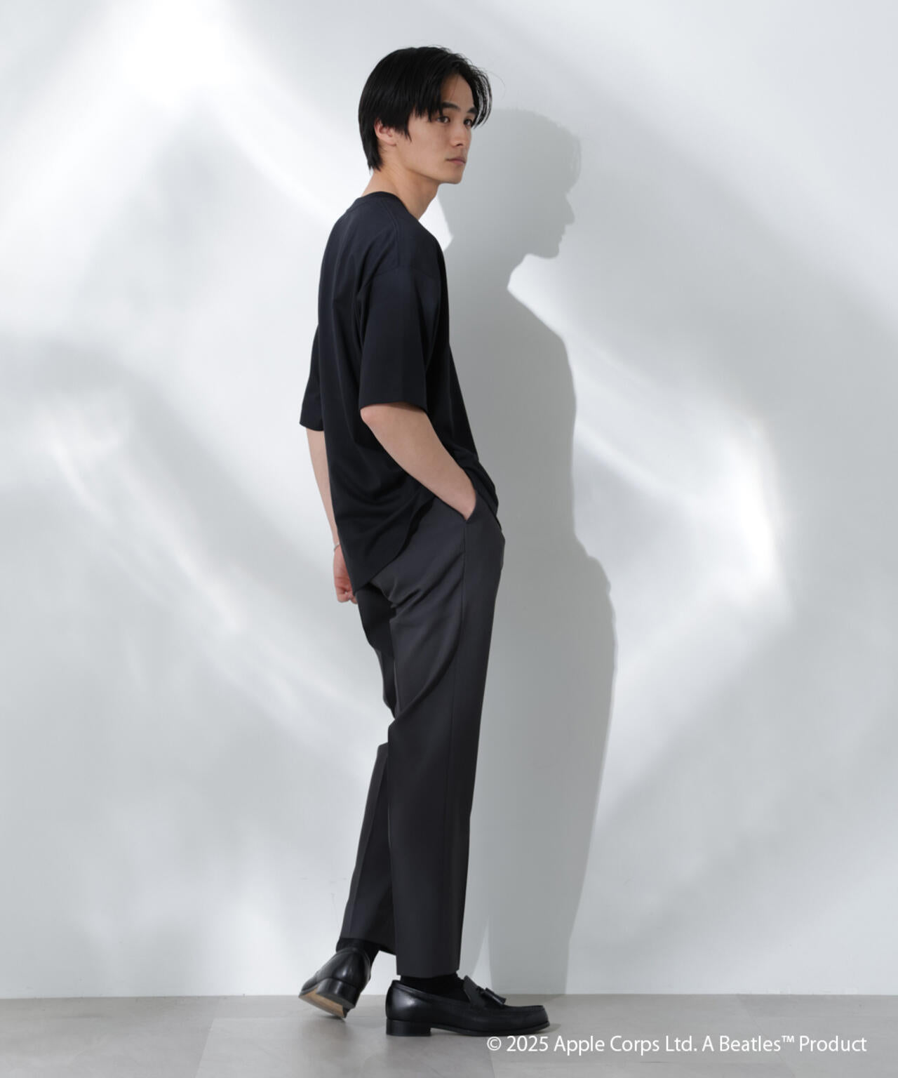 Anti Soaked(R) × BEATLES LOVE ME DO 汗染み防止 Tシャツ