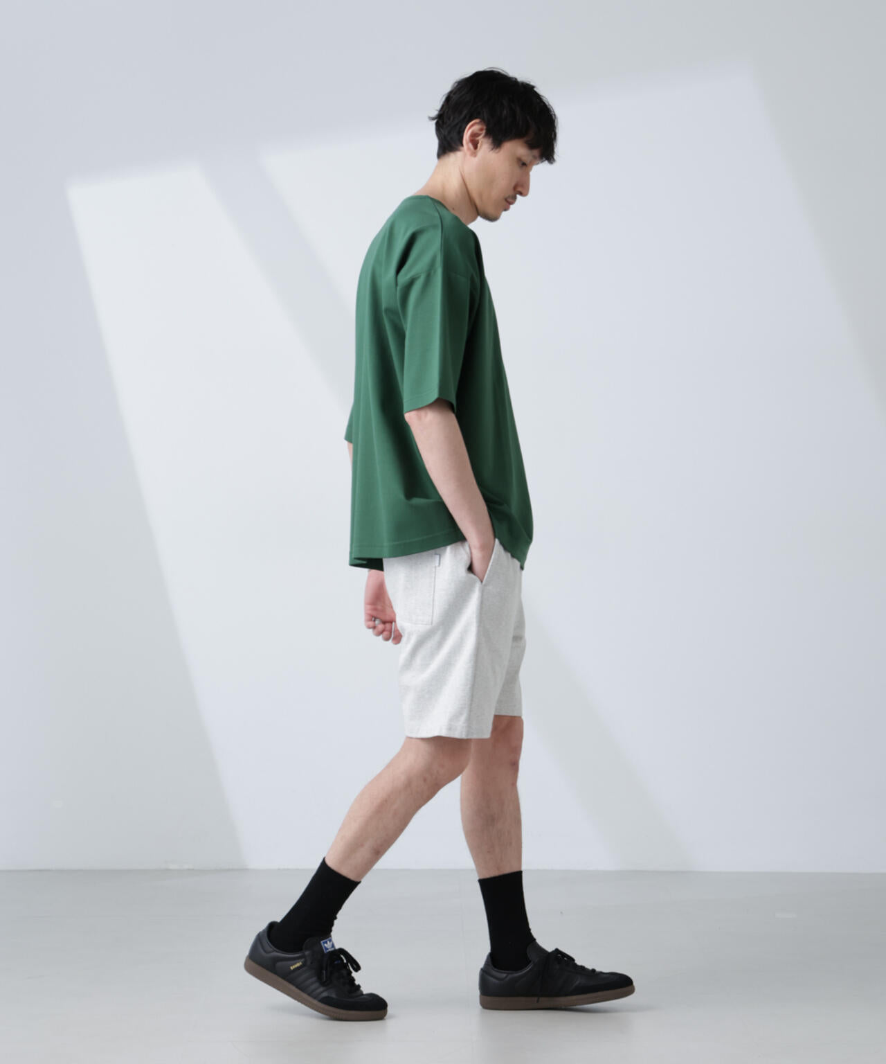 「NJ/CLUB」モクロディ ボートネック ビッグＴシャツ 6685124234