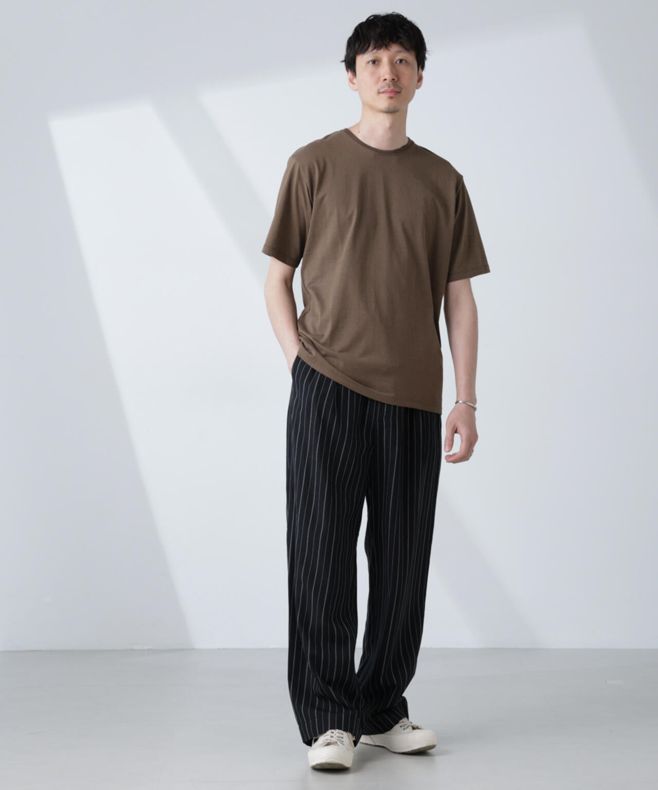 ソラーロライト ストレッチ クルーネック Tシャツ