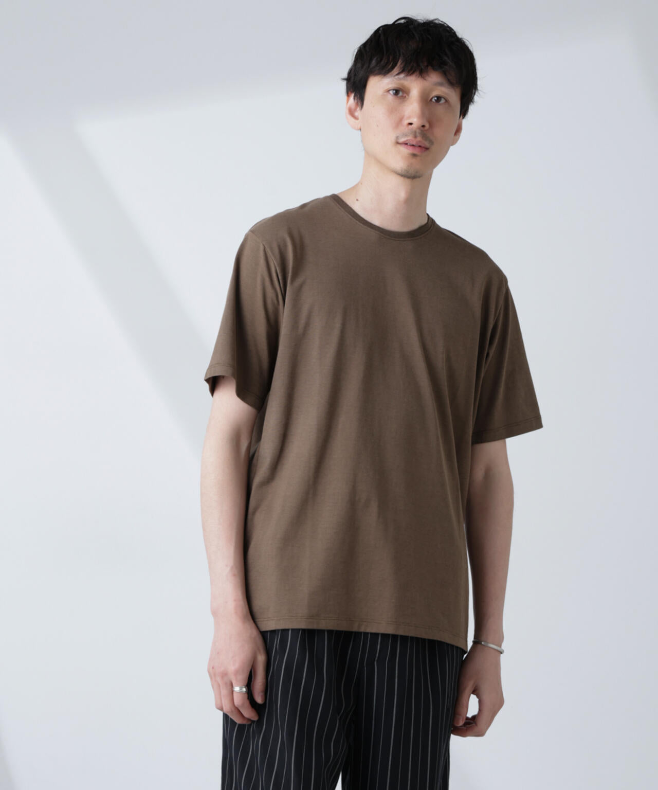 ソラーロライト ストレッチ クルーネック Tシャツ