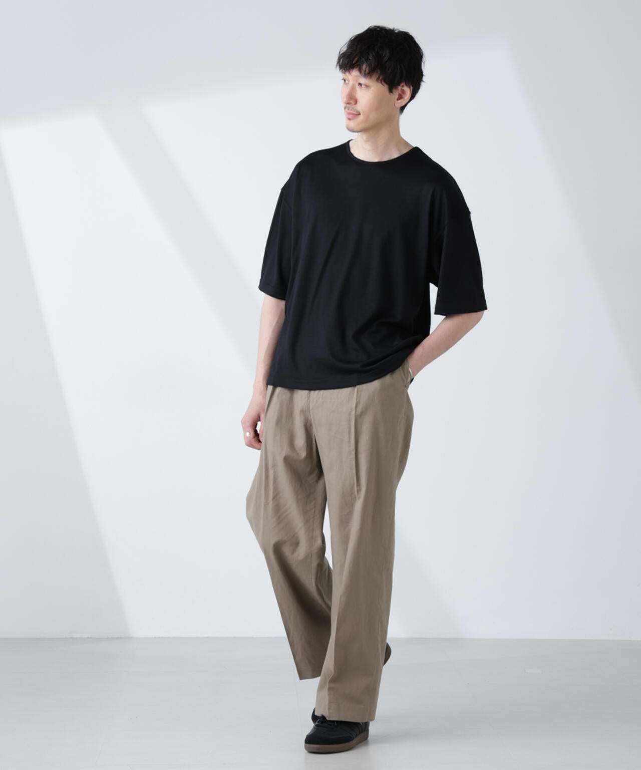 ALL-DAYS COMFORT 100% WOOL」 エレガンス TEE