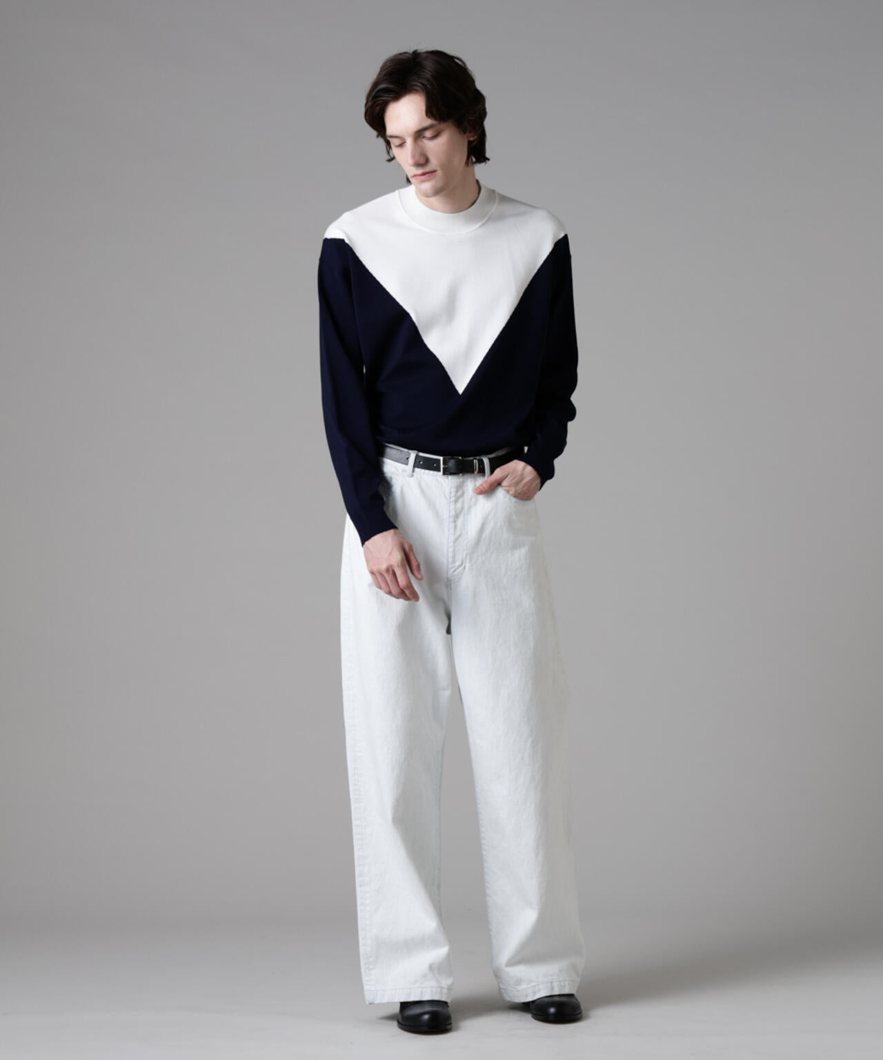 ｢ASSEMBLANC｣スーパーブリーチワイドデニムパンツ（セットアップ可） 6685127238