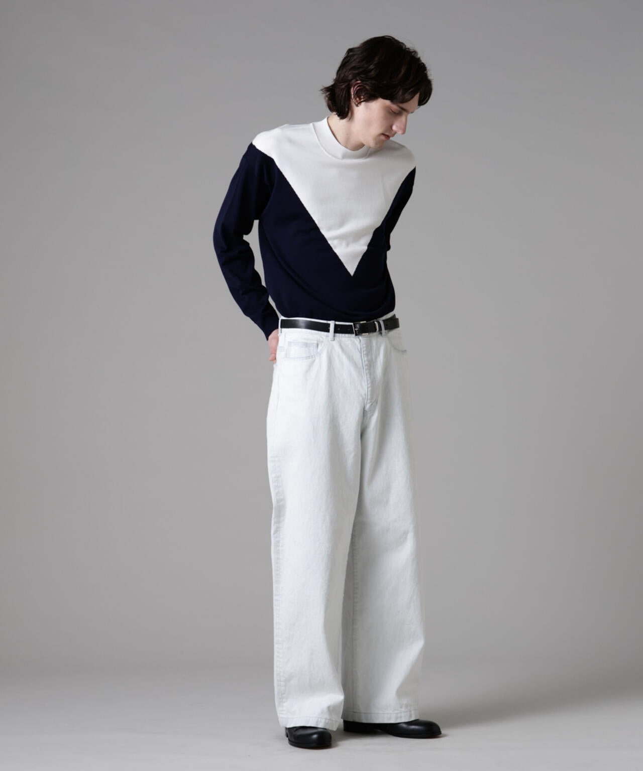 ｢ASSEMBLANC｣スーパーブリーチワイドデニムパンツ（セットアップ可） 6685127238