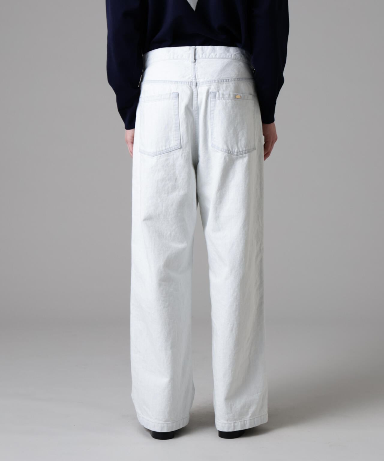 ｢ASSEMBLANC｣スーパーブリーチワイドデニムパンツ（セットアップ可） 6685127238