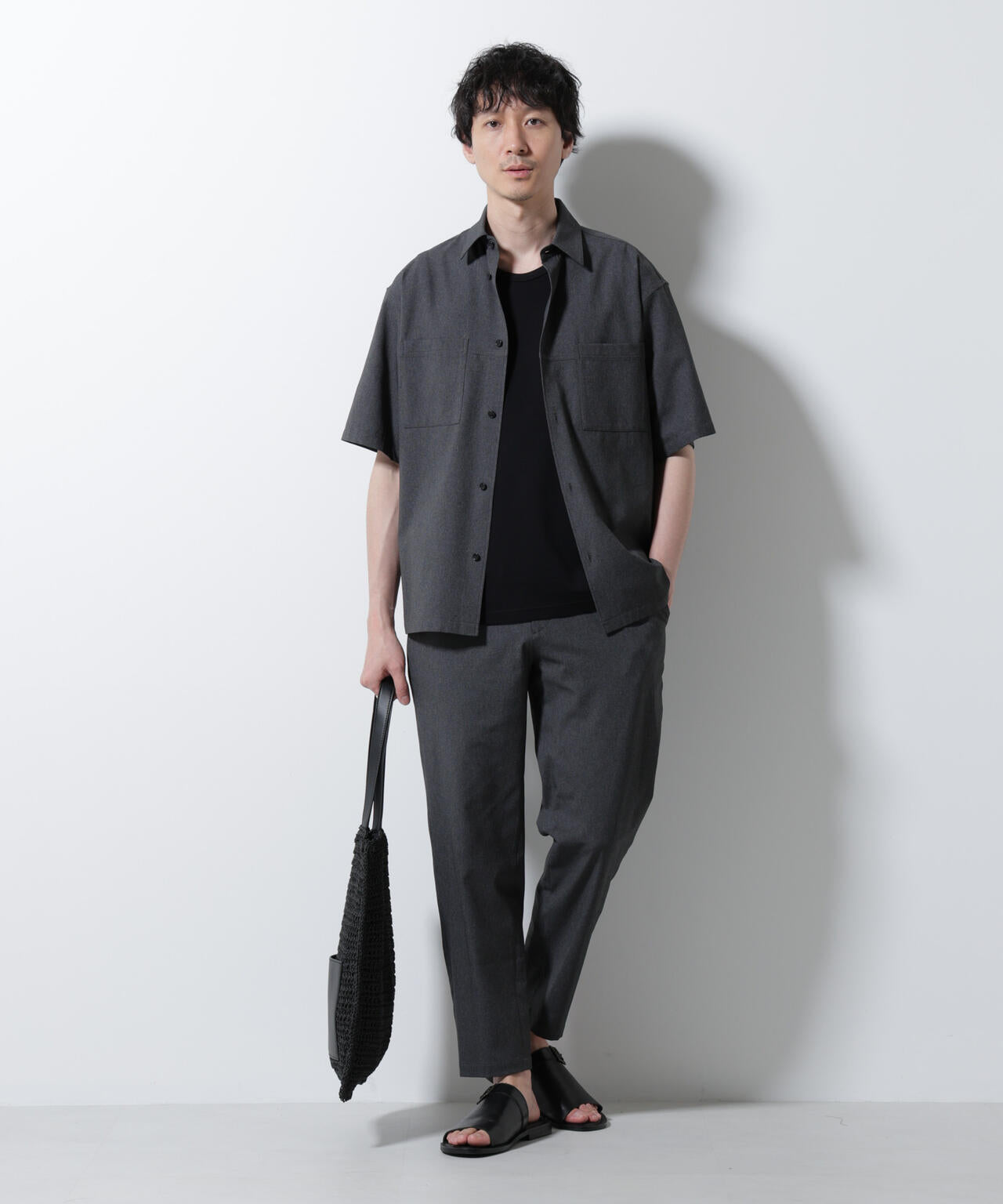 DotAir(R)ミニホールストレッチイージーパンツ/吸水速乾(セットアップ可) 6685127242