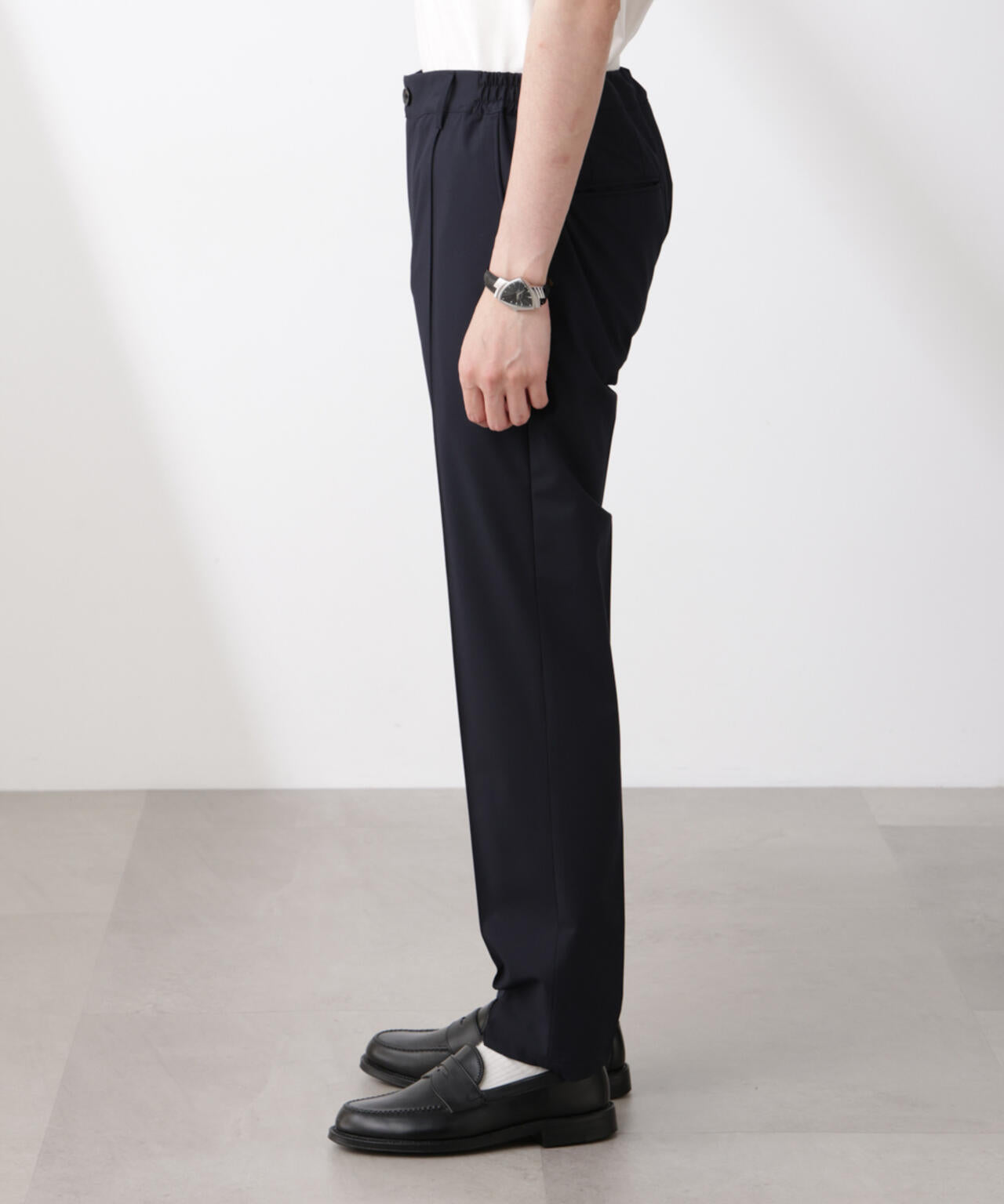 ナノユニバース（NANO universe）/「N TROUSERS BASIC」トロピカルストレッチパンツ（セットアップ可） N TROUSERS BASIC｣トロピカルストレッチパンツ（セットアップ可）