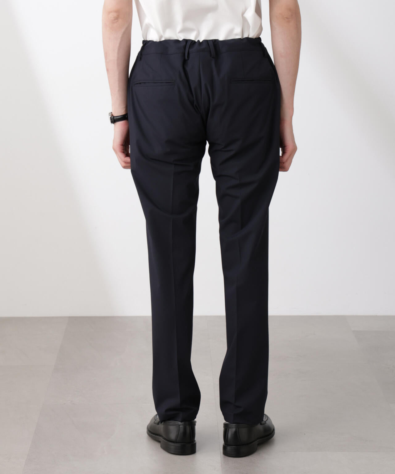 ｢N TROUSERS BASIC｣トロピカルストレッチパンツ（セットアップ可） 6685129202