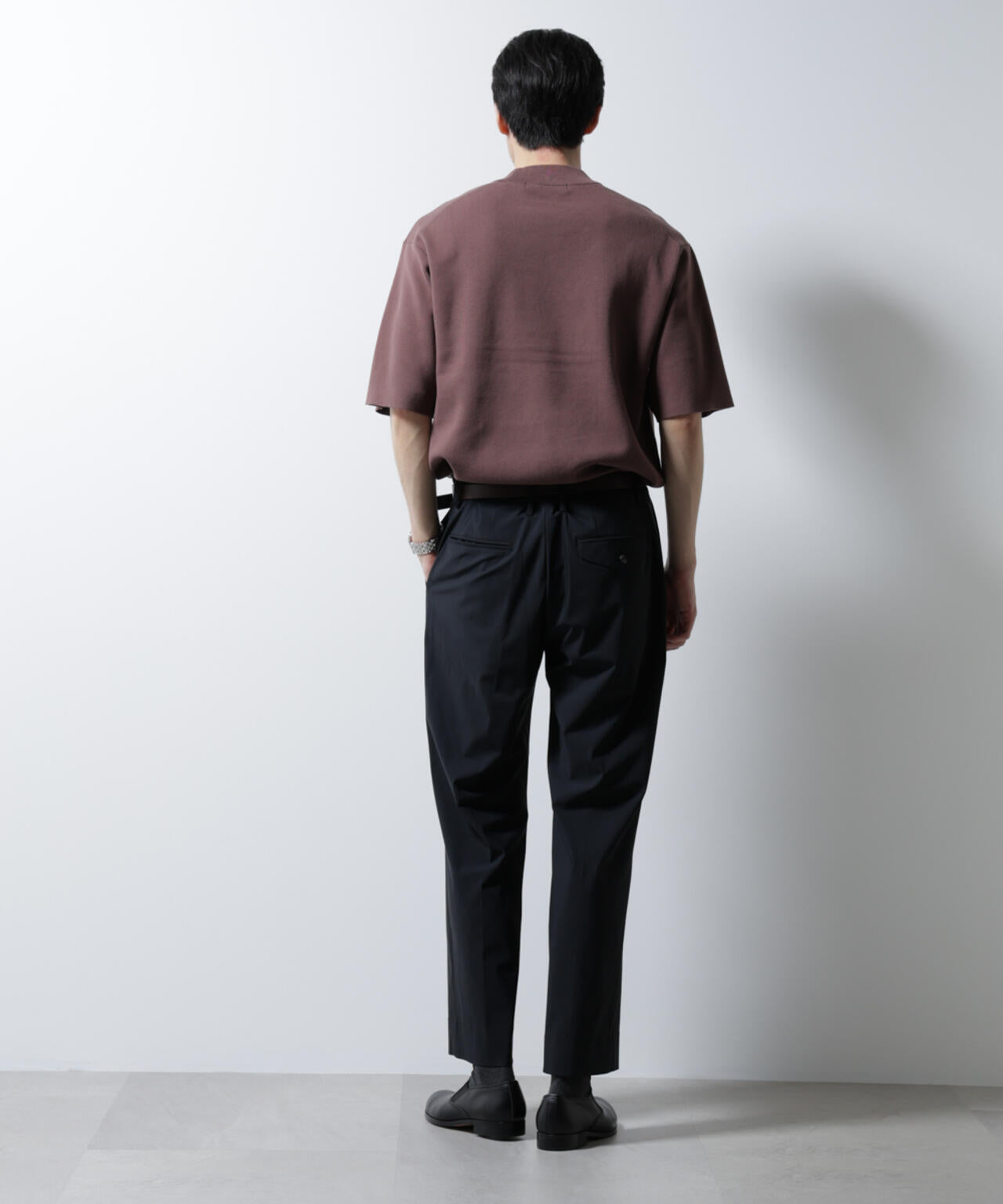 「NTROUSERS PREMIUM」クールタッチストレッチストレートパンツ撥水(セットアップ可) 6685129206