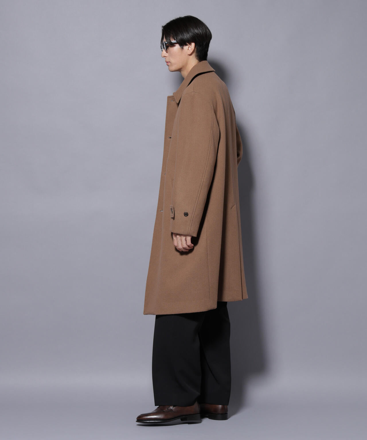 新品未使用ナノユニバース高級素材ITALYカシミヤメルトンダッフルコートM赤茶 新品未使用ナノユニバース高級素材ITALYカシミヤメルトンダッフル