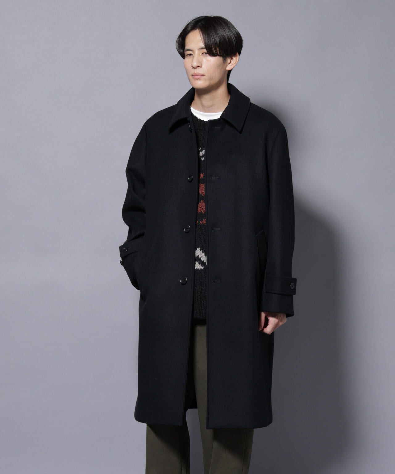 セブンフェアリー 【 新品 今期品】 WOOLカシミアロングコート sevenfairy オリジナルウールカシミヤコートセレクトショップ