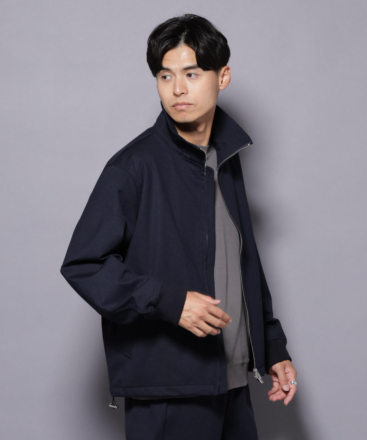DELEGANTE TECH+ バルーンブルゾン DELEGANTE TECH+ バルーンブルゾン