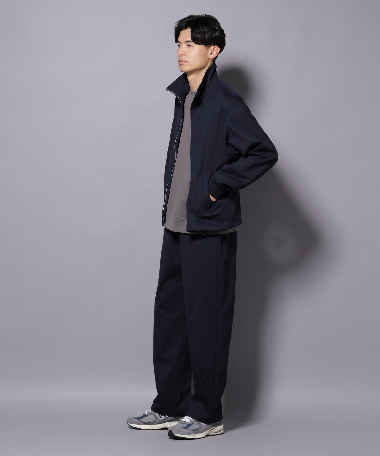 DELEGANTE TECH+ バルーンブルゾン 6685212208