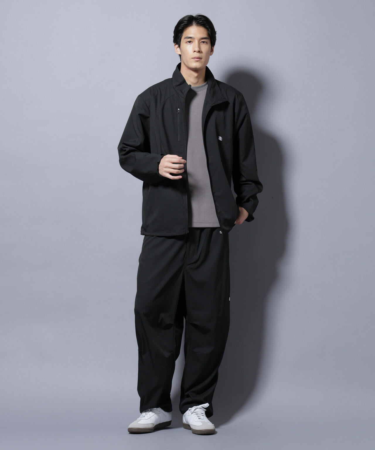 「NJ/CLUB」ワンポイントロゴトラックジャケット 6685212215