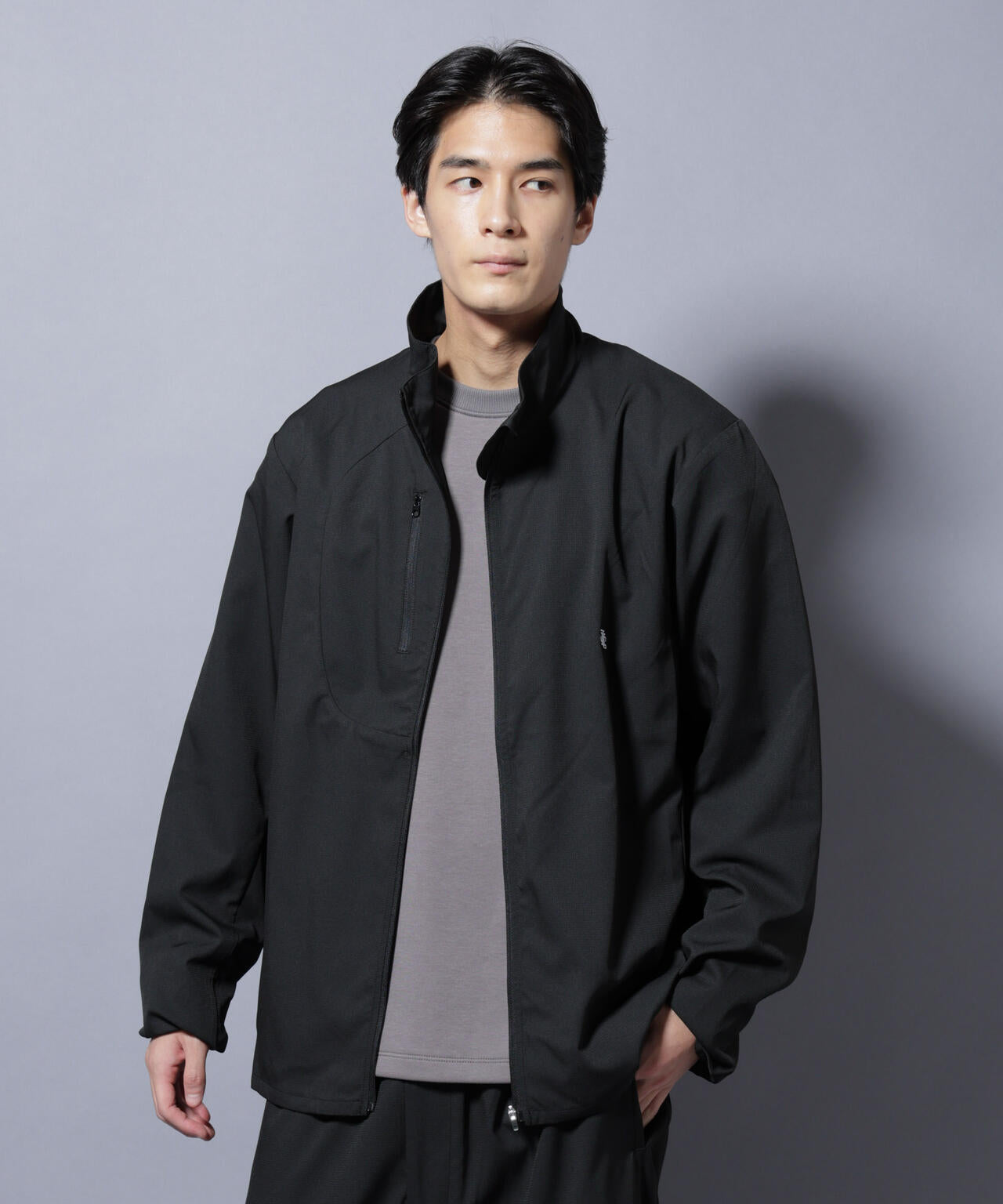 「NJ/CLUB」ワンポイントロゴトラックジャケット 6685212215