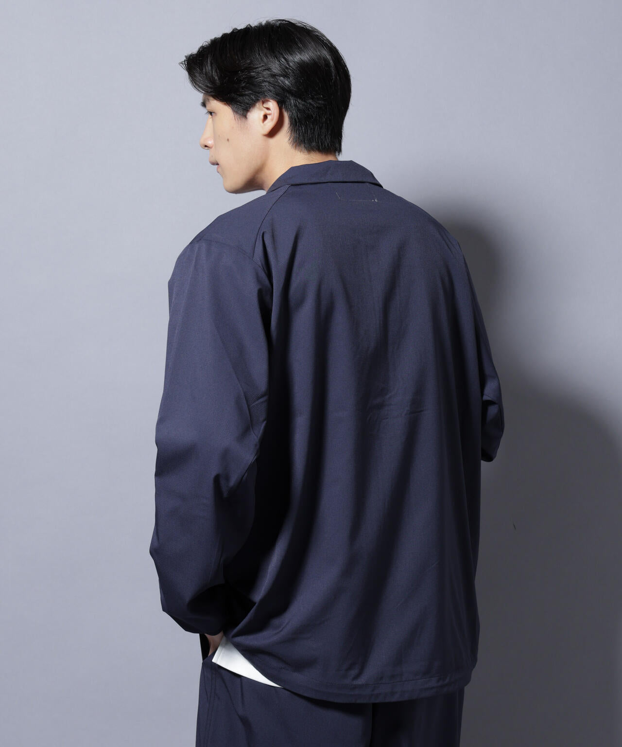 NJ/CLUB」ワンポイントロゴトラックジャケット