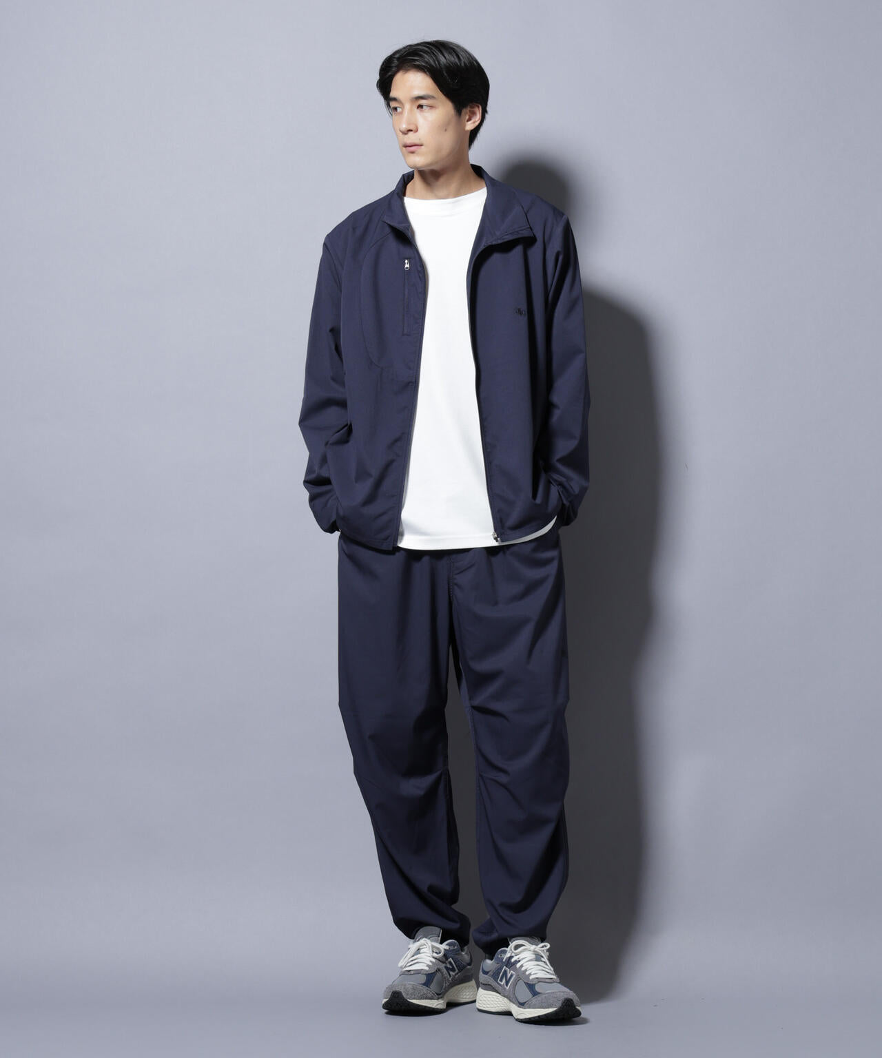 「NJ/CLUB」ワンポイントロゴトラックジャケット 6685212215