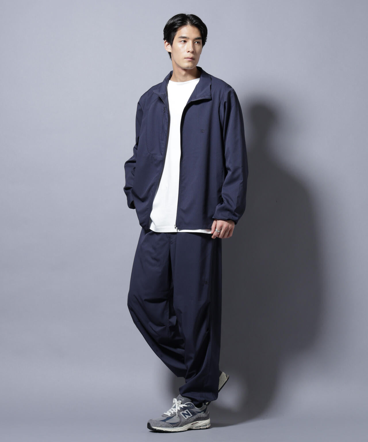 新品 ラッセルノ ゴルフ ライン トラック ジャージ ジャケット ネイビー M 新品 ラッセルノ ゴルフ ライン トラック ジャージ ジャケット