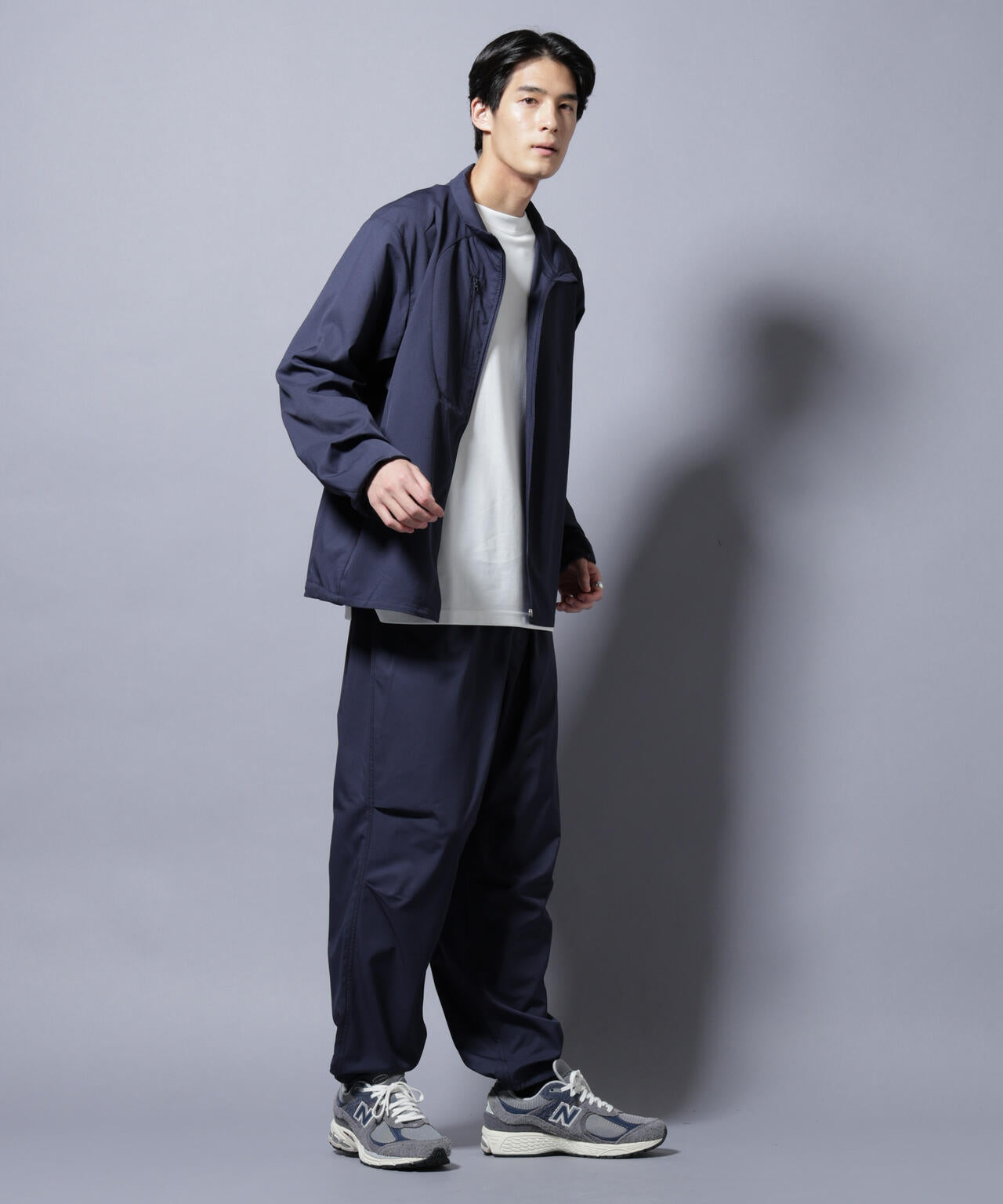 「NJ/CLUB」ワンポイントロゴトラックジャケット 6685212215