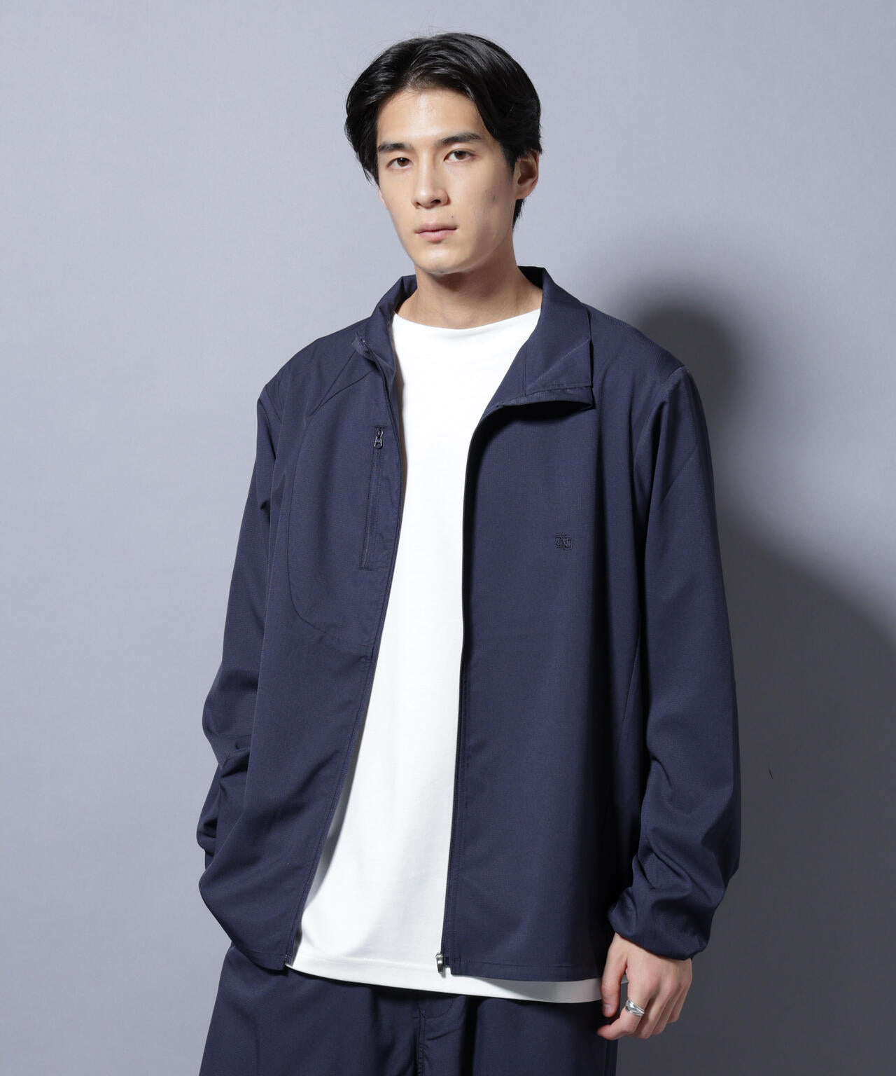 「NJ/CLUB」ワンポイントロゴトラックジャケット 6685212215