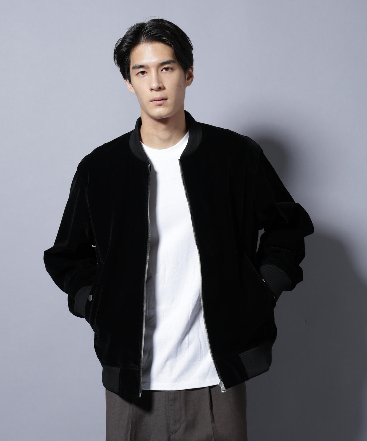 ナノユニバース（NANO universe）/ベロア MA−1 ベロア MA-1