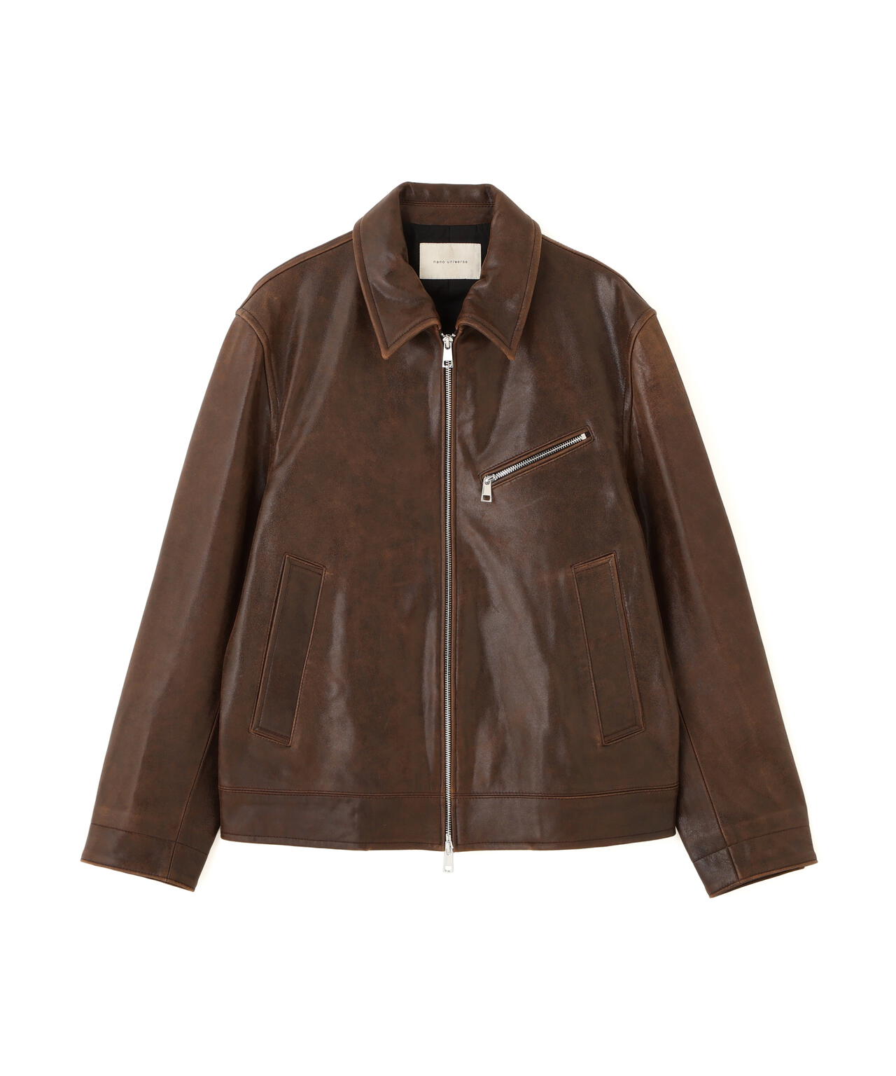 ラムナッパレザーライダースジャケット 6685213202