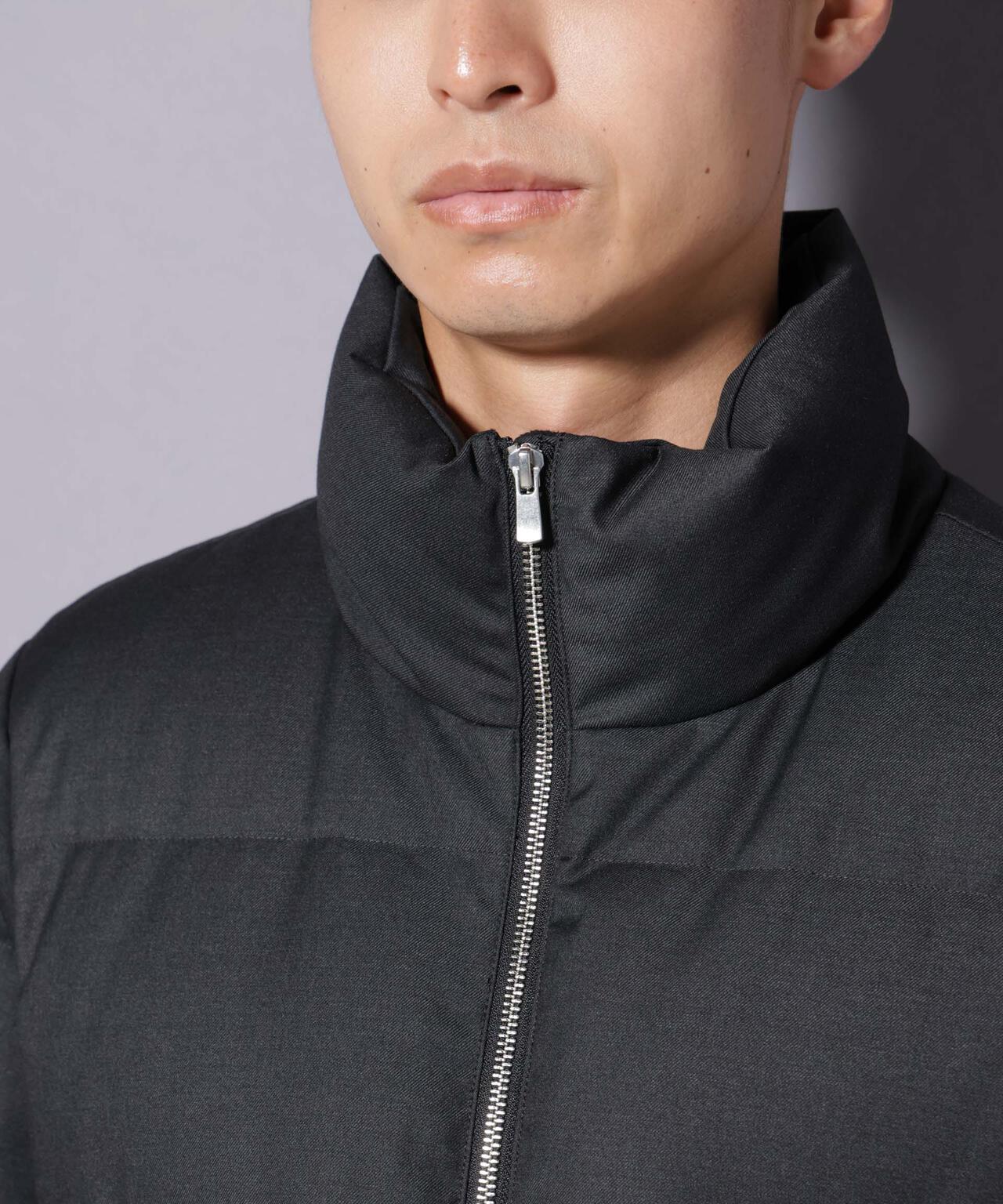 DELEGANTE エアリーサキソニー／グレンチェックTAIONダウンジャケット 6685214206